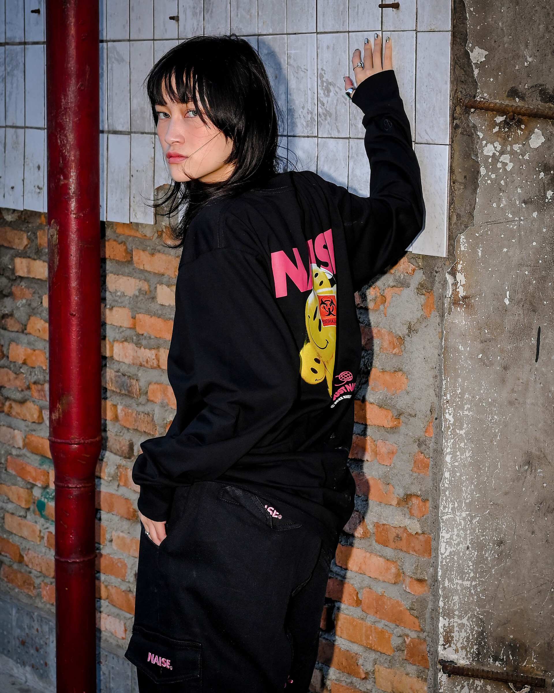 Just Naise Longsleeve Black – NAISEKL