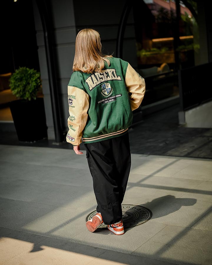 Street varsity jacket sale