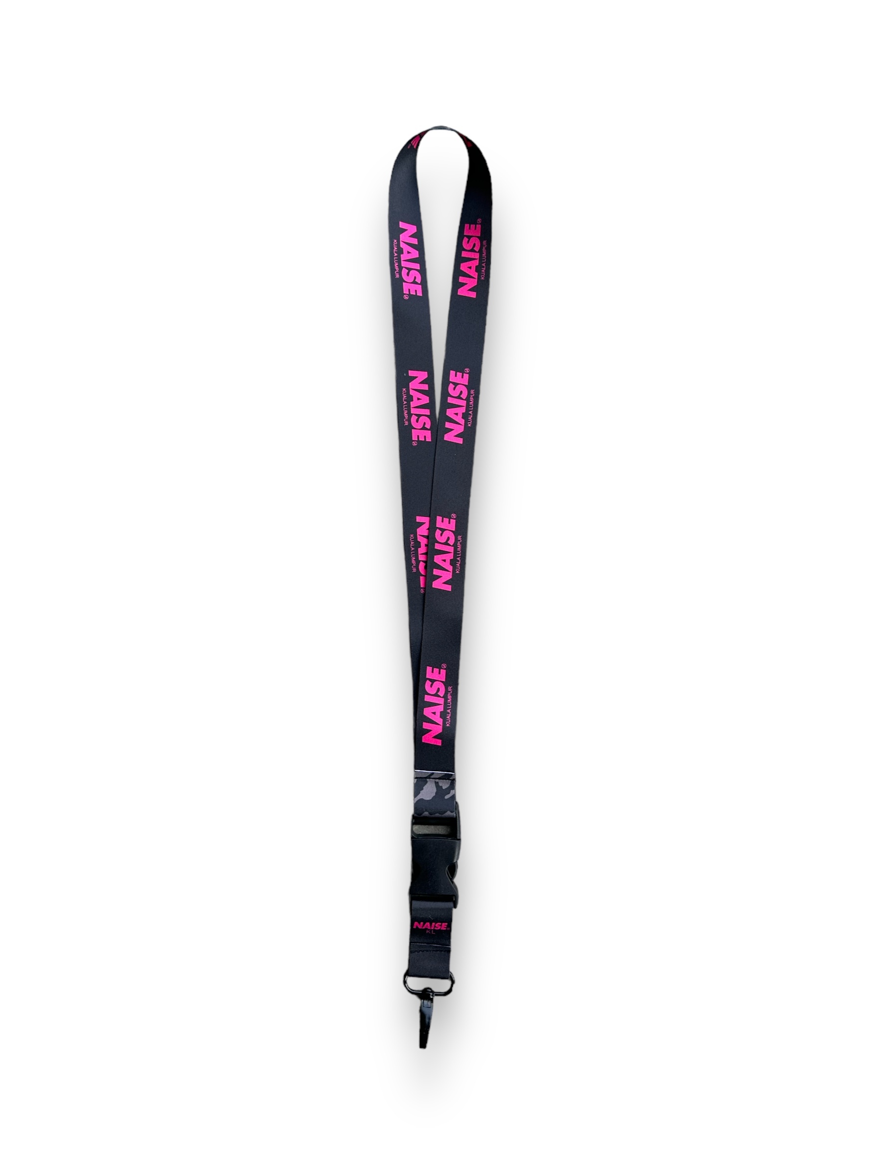 NAISE LANYARD FONT PINK 2