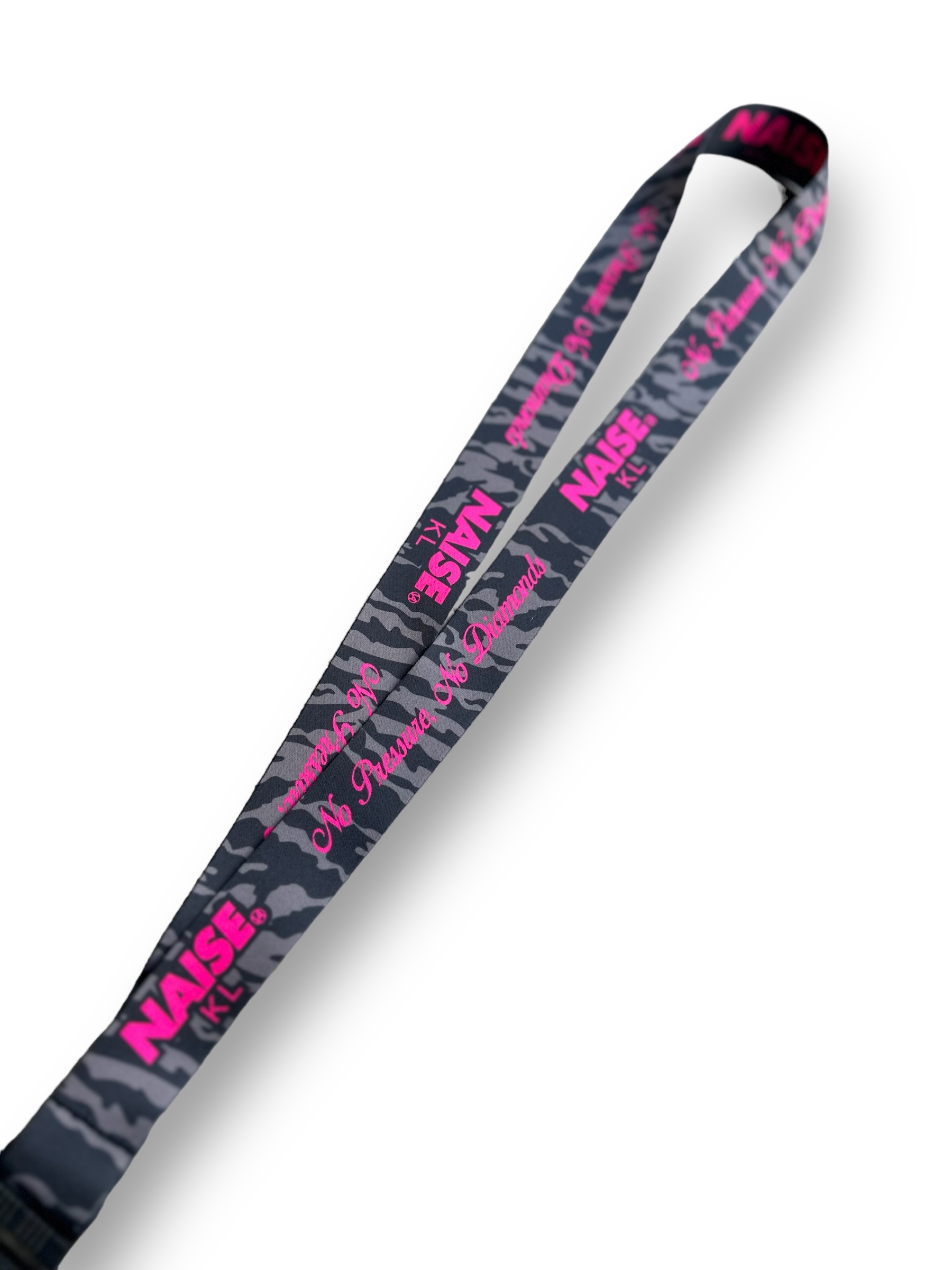 NAISE LANYARD FONT PINK 3