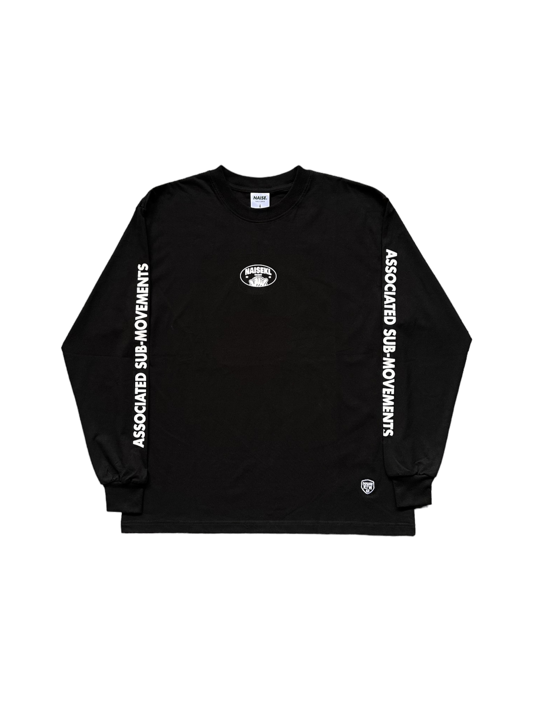 Oval 55100k Longsleeve Tees Black – NAISEKL Oval 55100k Longsleeve Tees Black – NAISEKL
