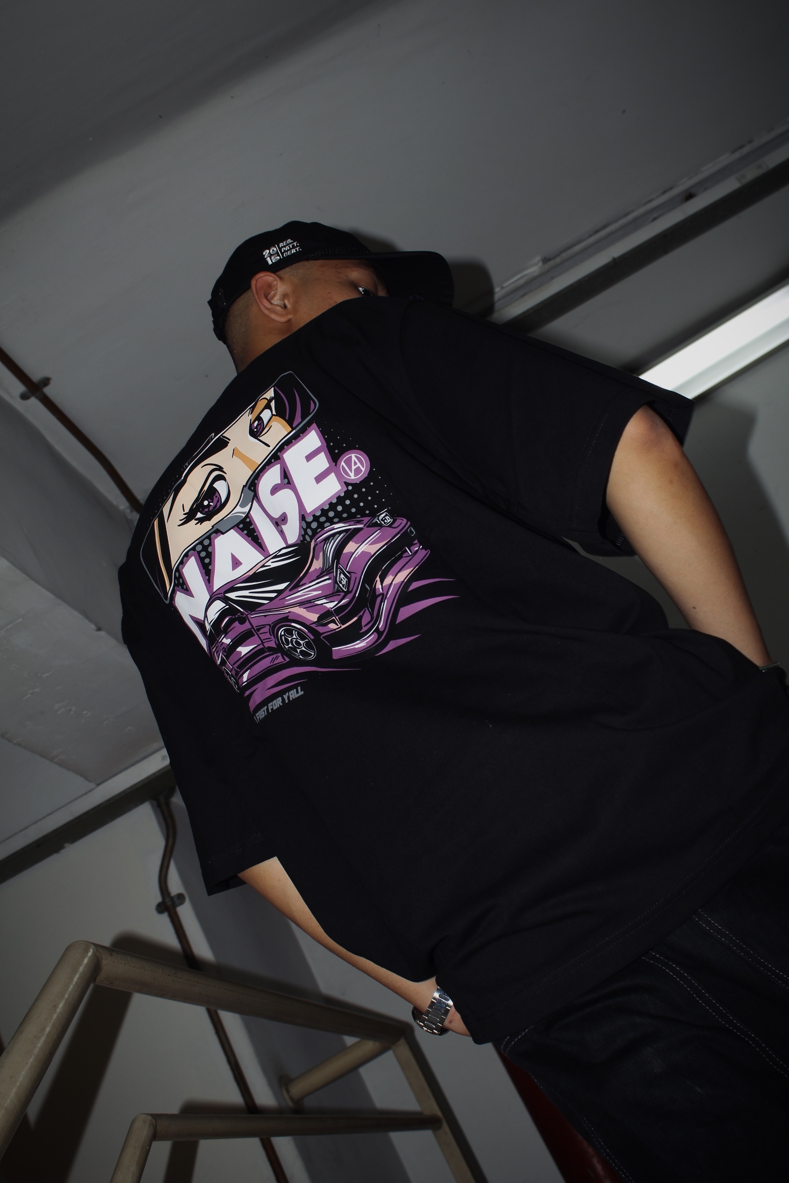 TOO FAST FOR YALL REISSUE TSHIRT BLACK 4