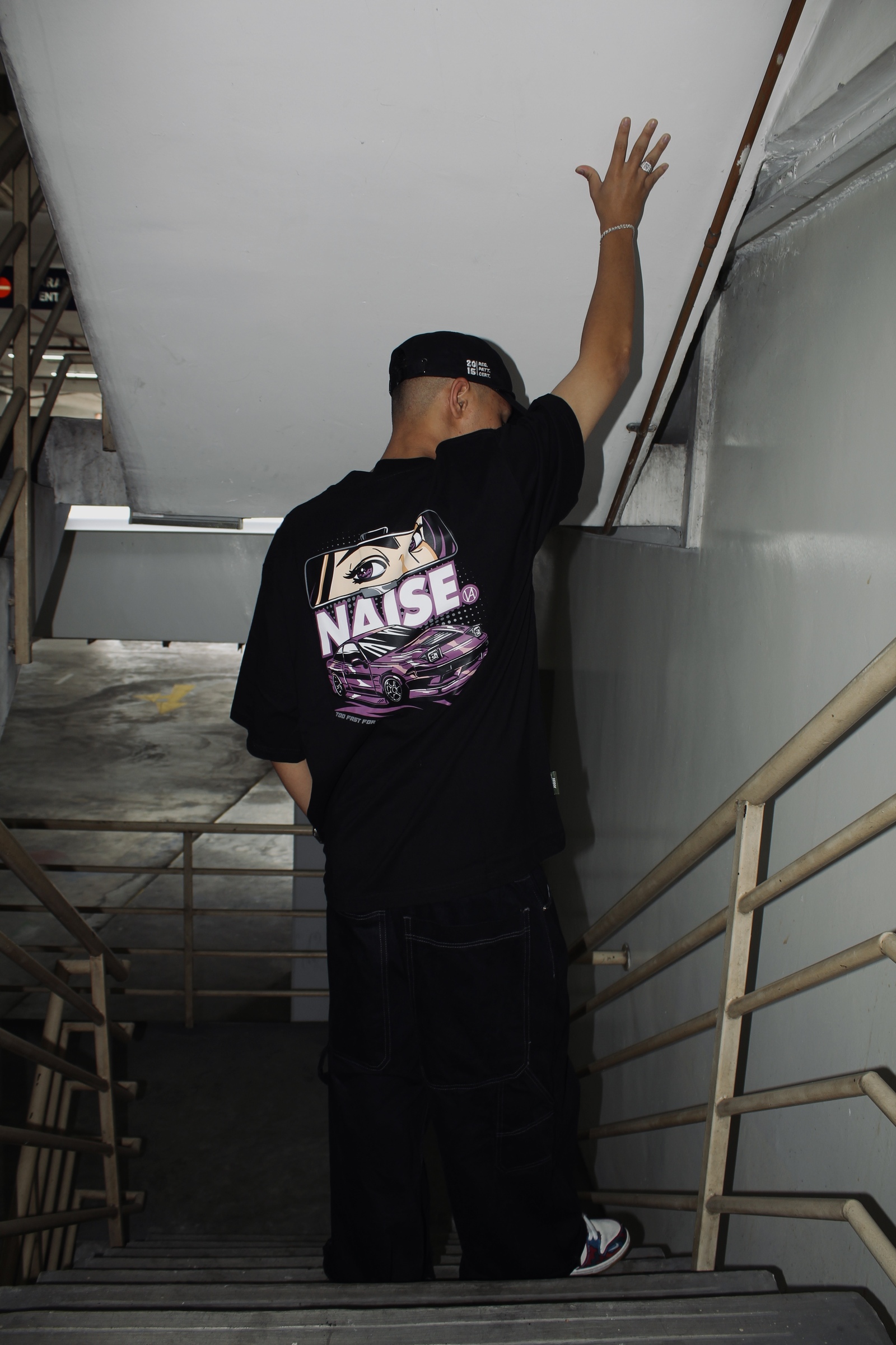 TOO FAST FOR YALL REISSUE TSHIRT BLACK 3