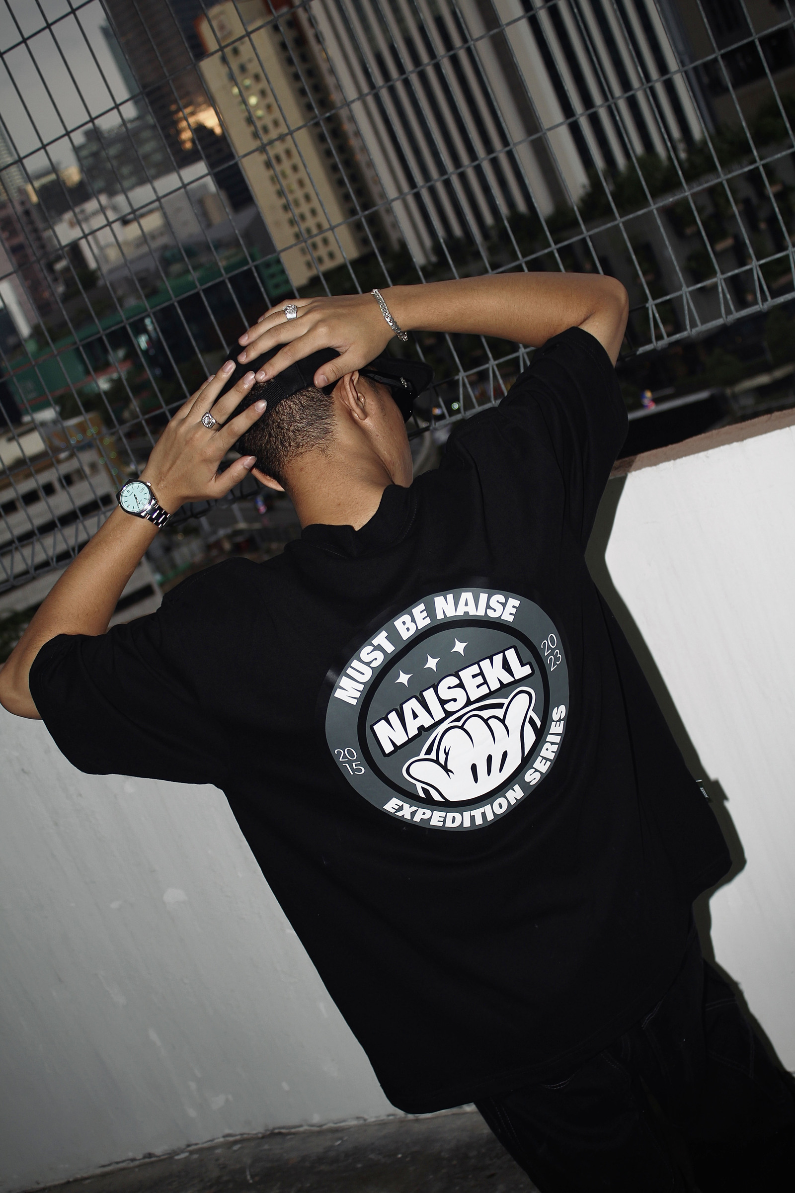 MUST BE NICE TSHIRT BLACK 8