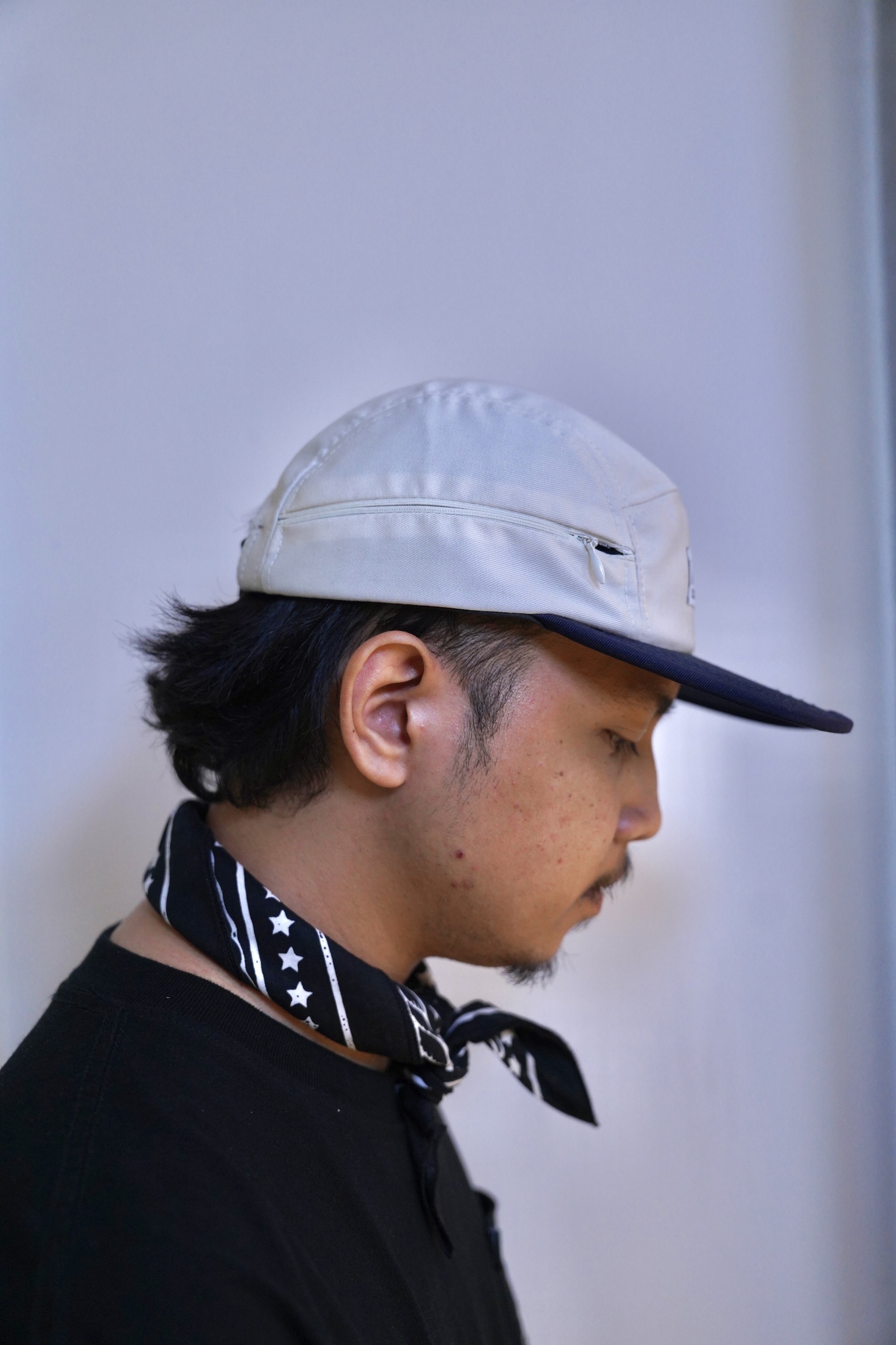 5 PANEL CAMP CAP NAVY BLUE 3