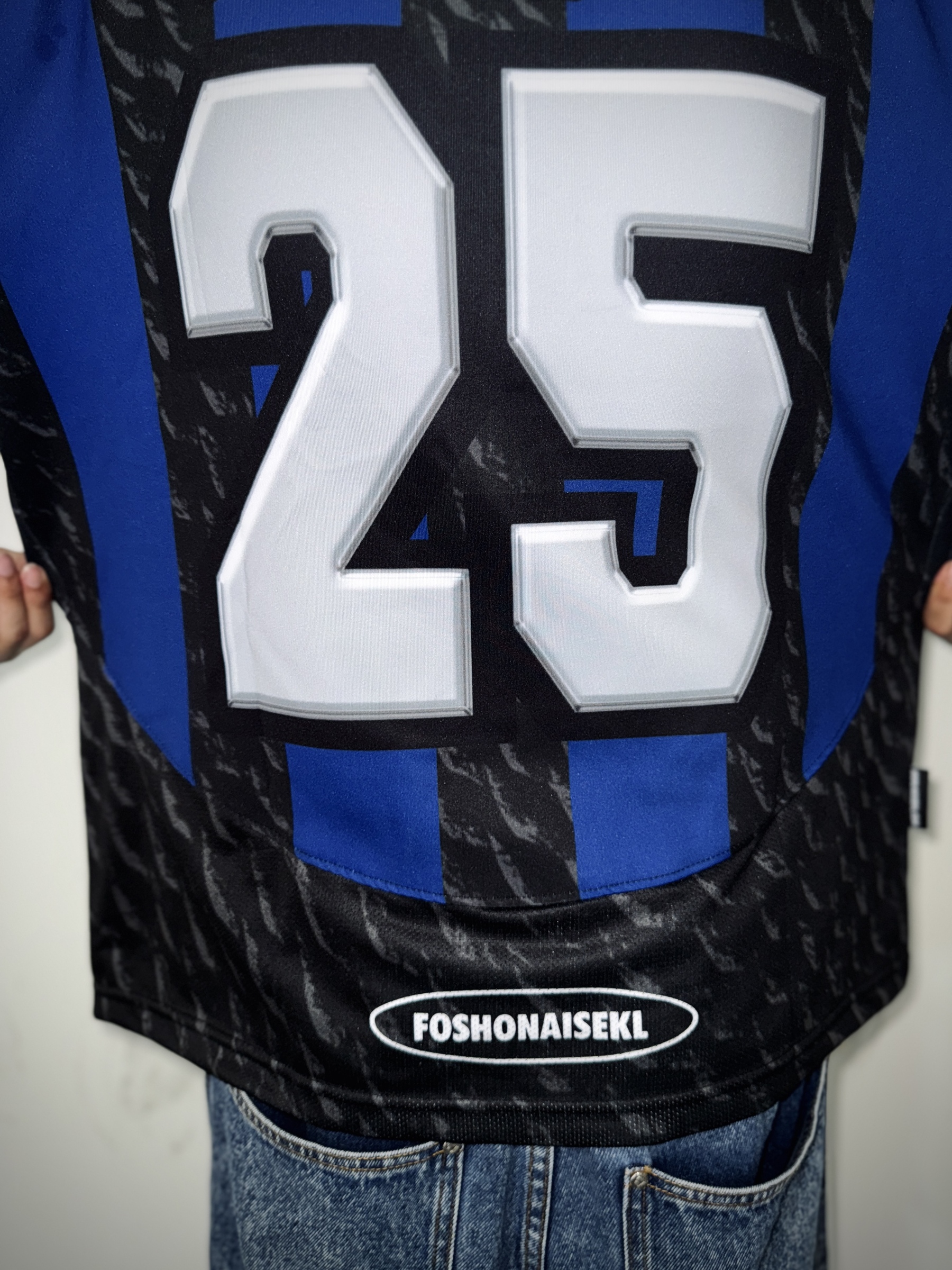 JERSEY BLACK BLUE 7