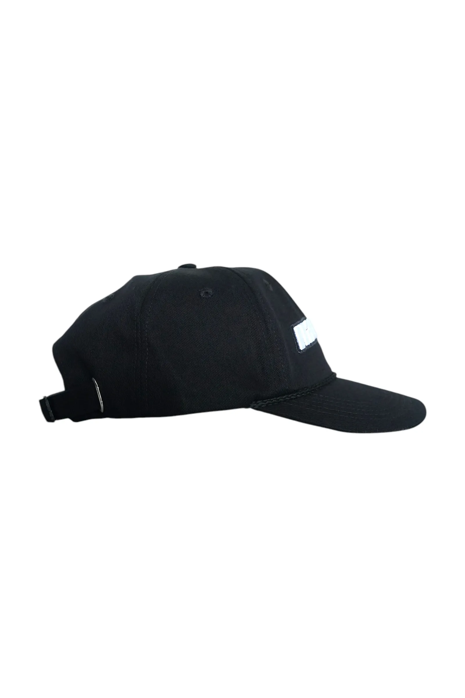 NAISEKL 6 PANEL POLO CAP BLACK 2