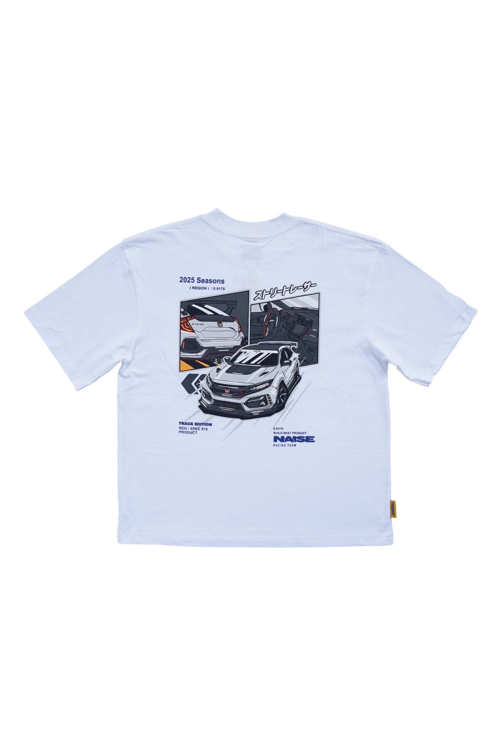 RACING TEAM TSHIRT SHORTSLEEVE WHITE 2