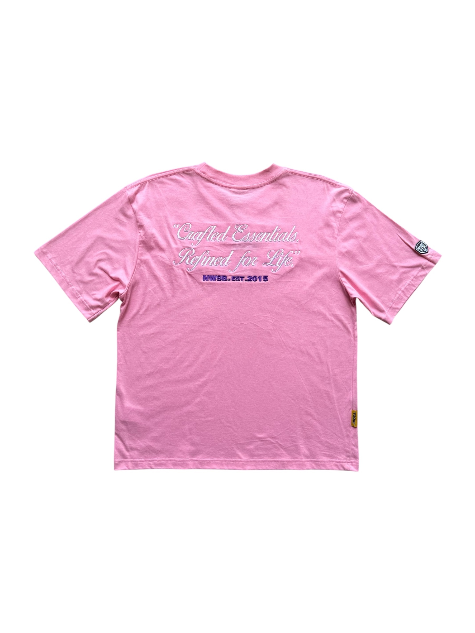 FOSHO NAISEKL TSHIRT PINK 2