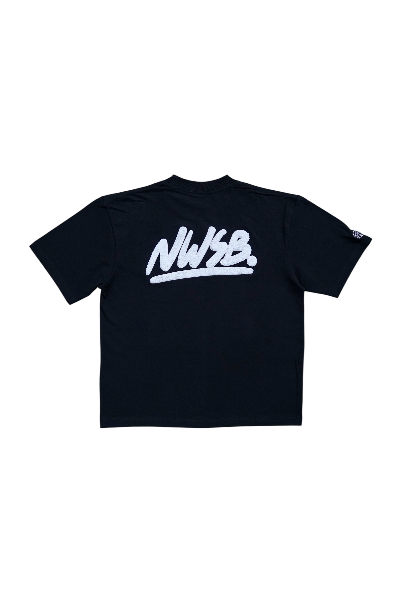 NWSB TSHIRT SHORTSLEEVE BLACK WHITE 2