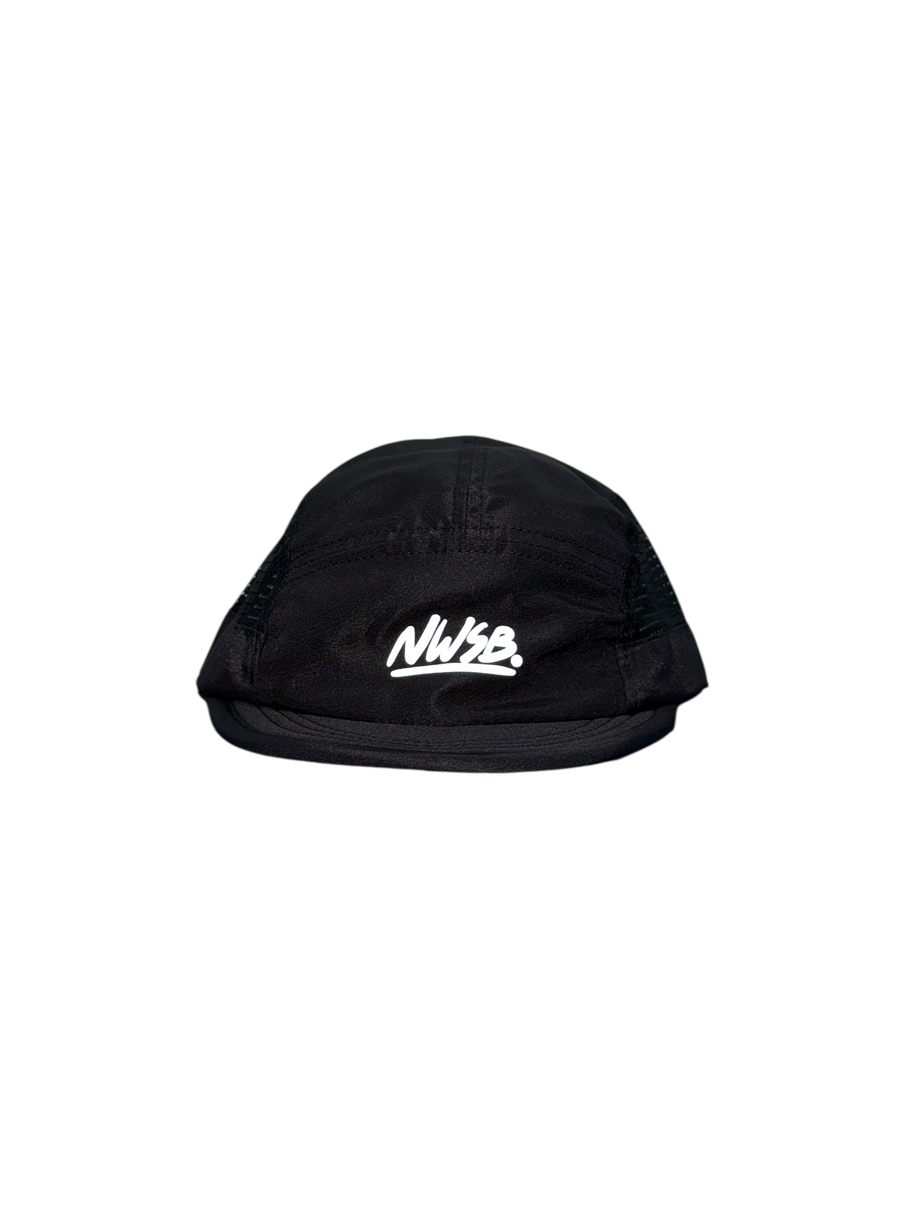 NWSB REFLECTIVE RUNNING HAT BLACK 2