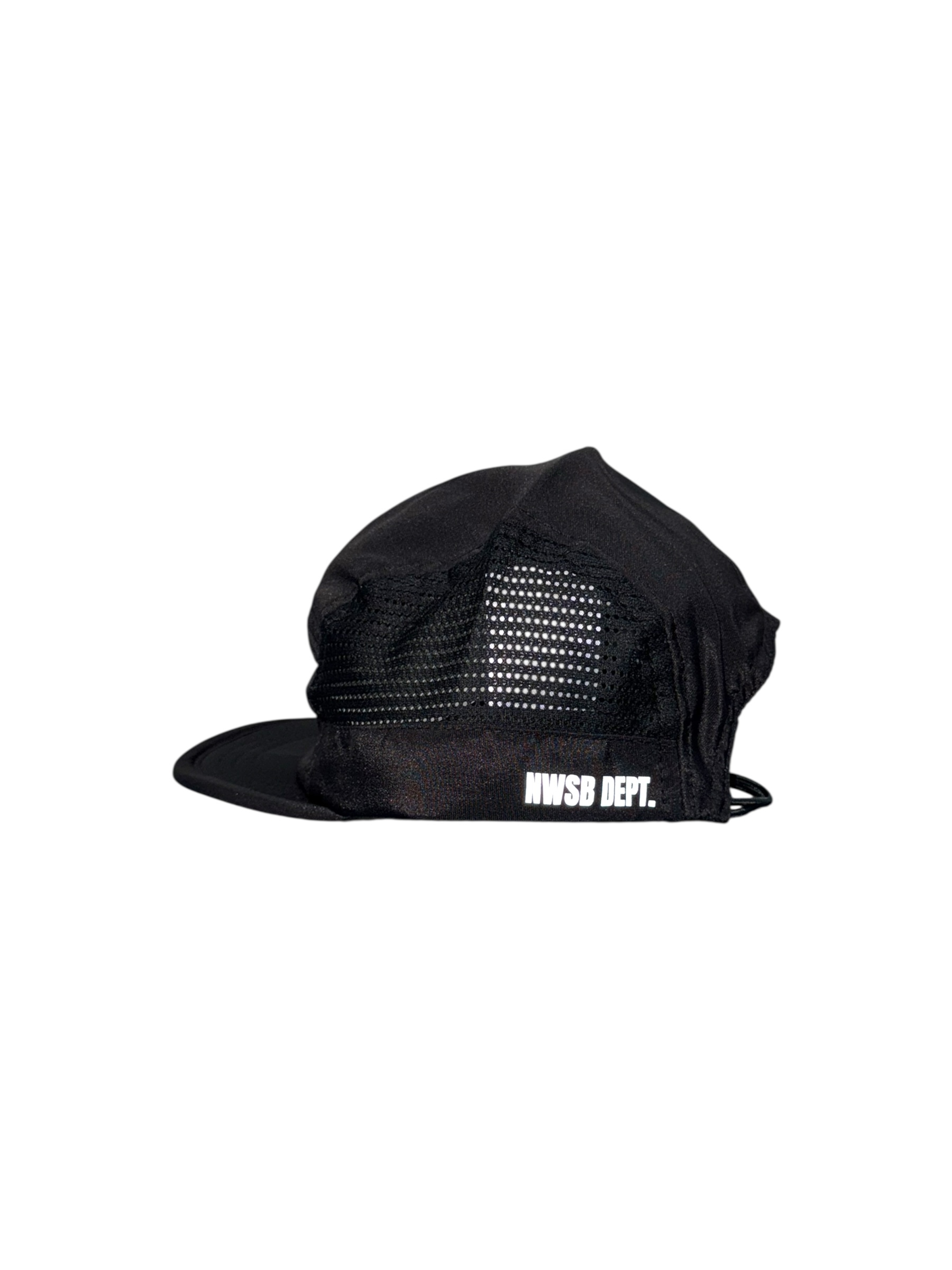 NWSB REFLECTIVE RUNNING HAT BLACK 6