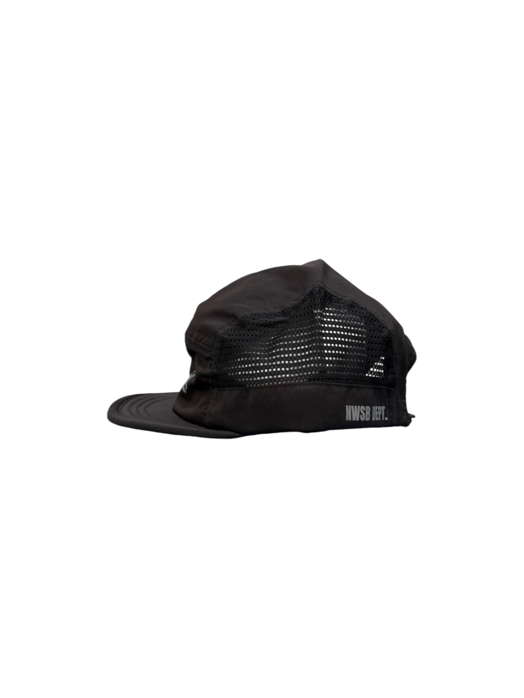 NWSB REFLECTIVE RUNNING HAT BLACK 5