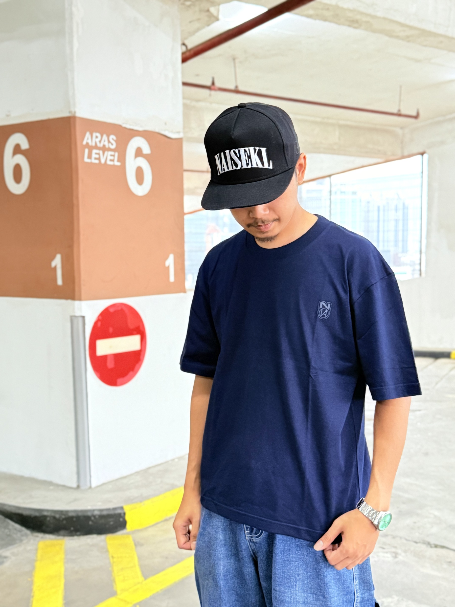 V1 NAVY BLUE TSHIRT 1