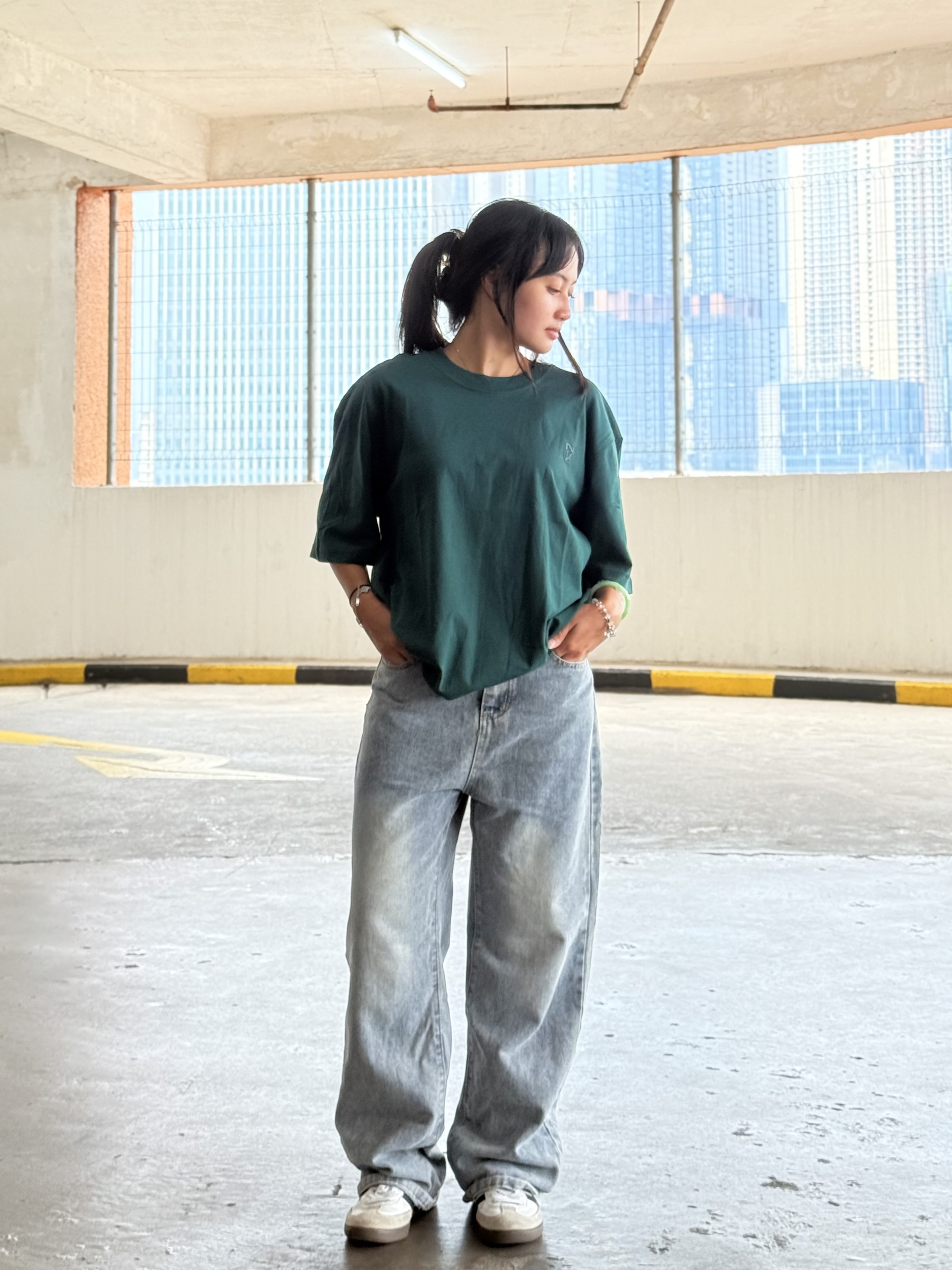 V1 FOREST GREEN TSHIRT 1