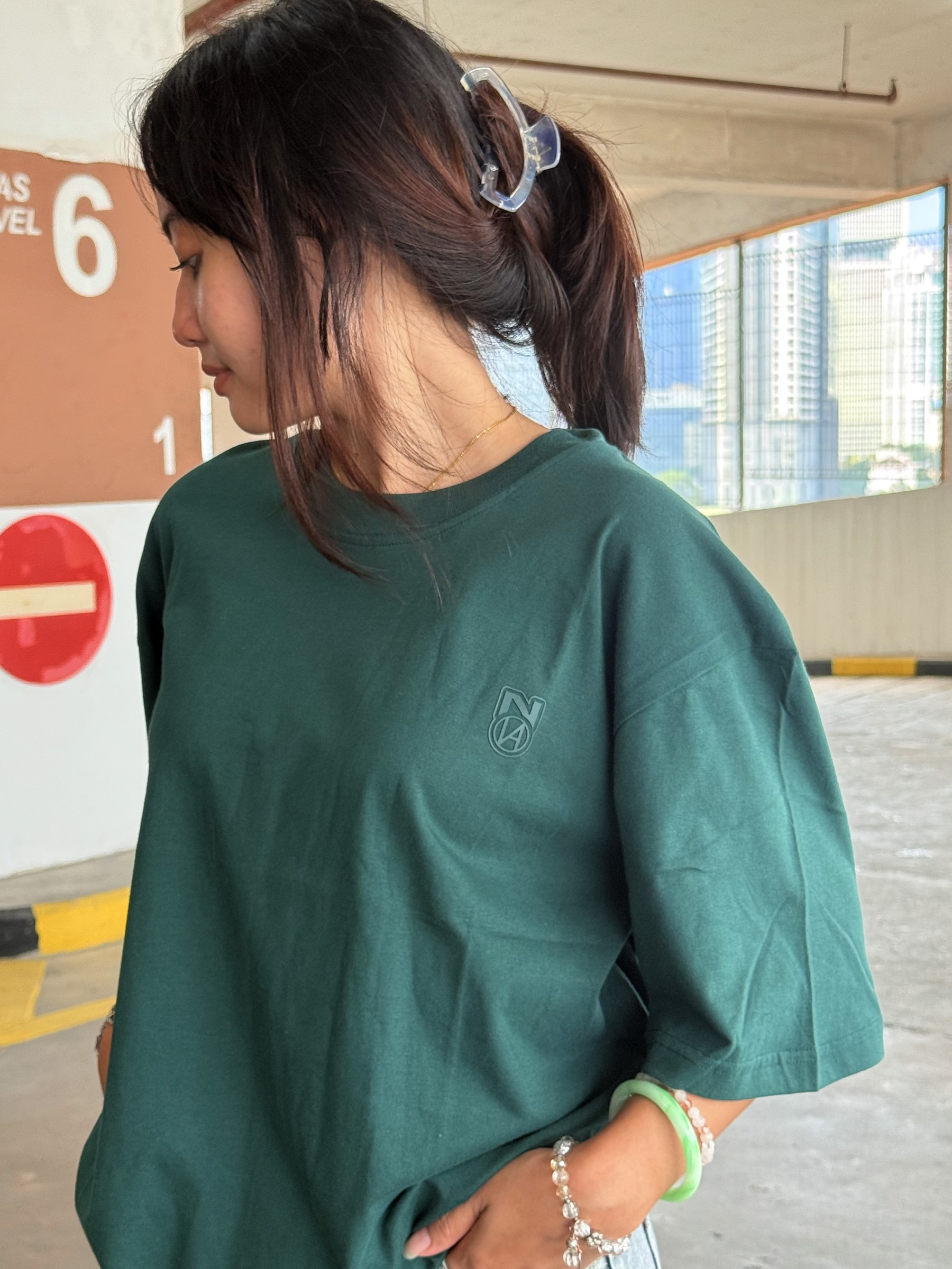 V1 FOREST GREEN TSHIRT 3