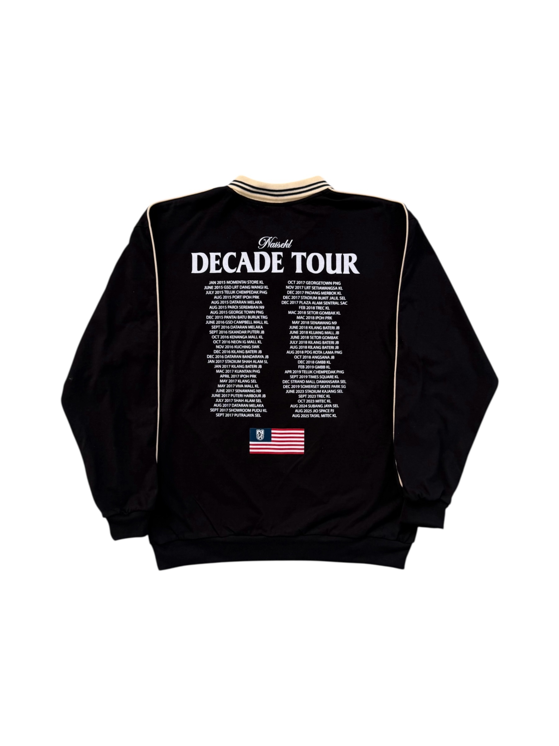 DECADE TOUR JERSEY BLACK 2
