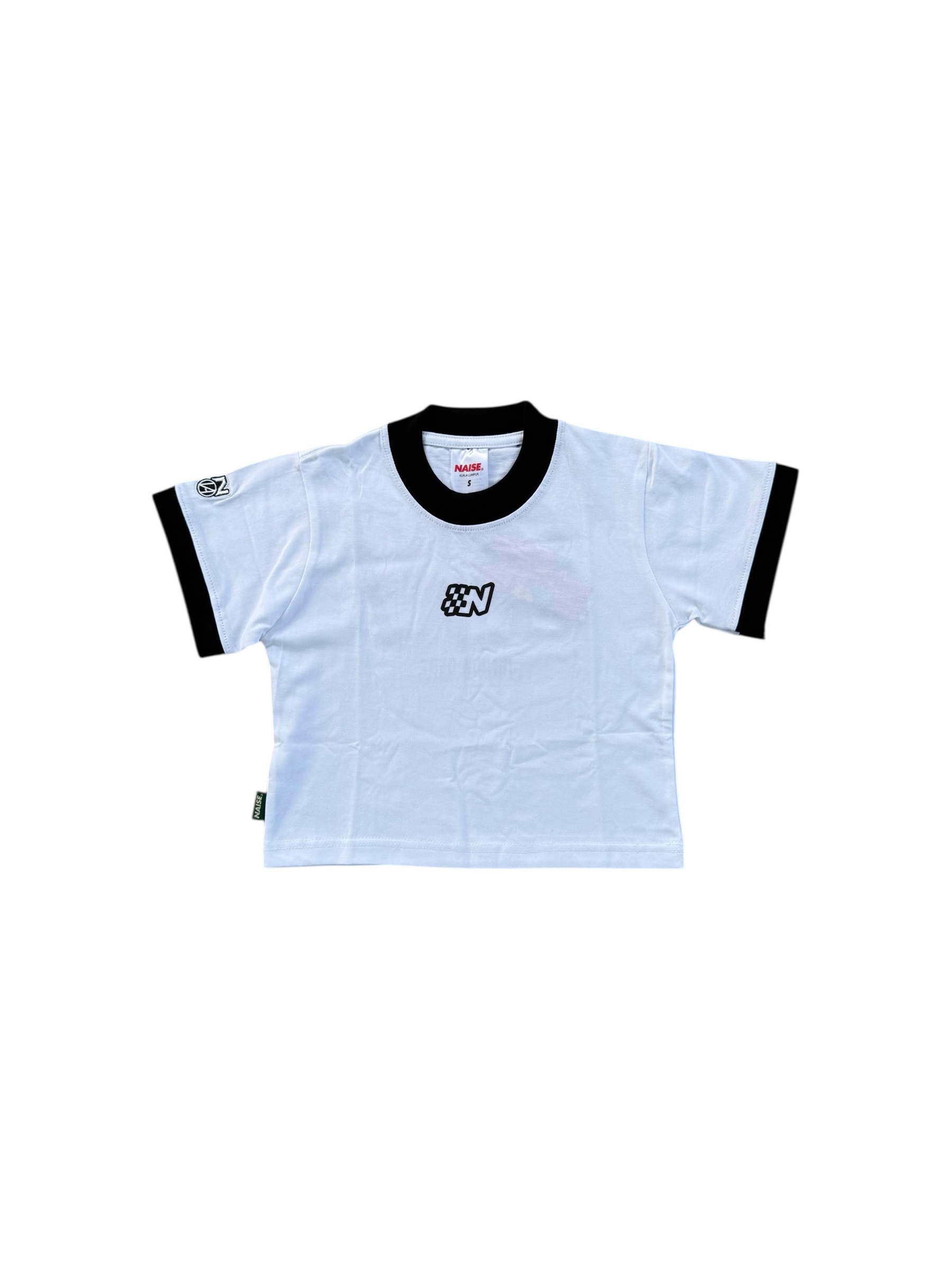 JUNIOR DEPT RINGER TEE KIDS WHITE 1
