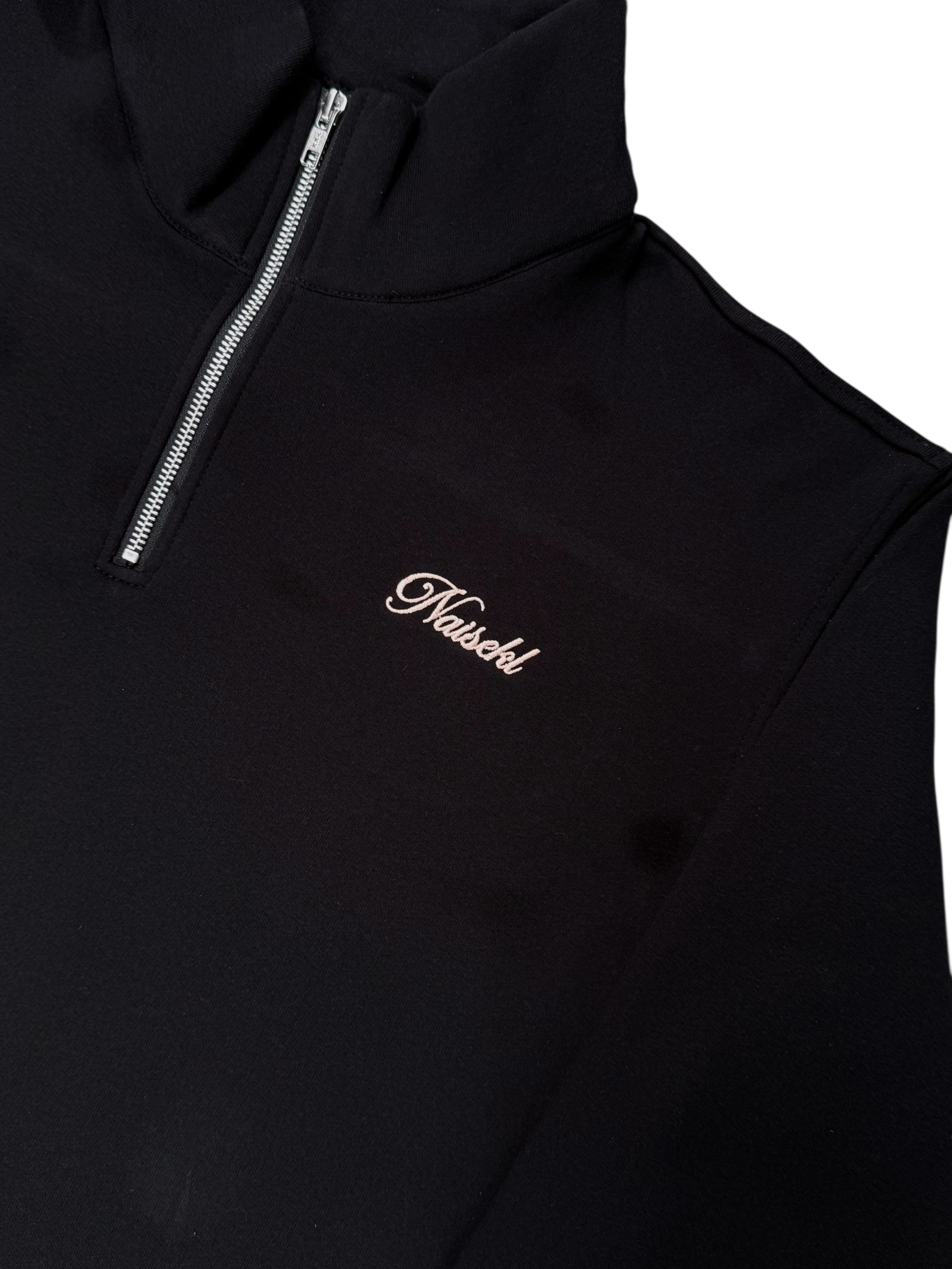 CENTRAL HALF ZIPPER BLACK 2