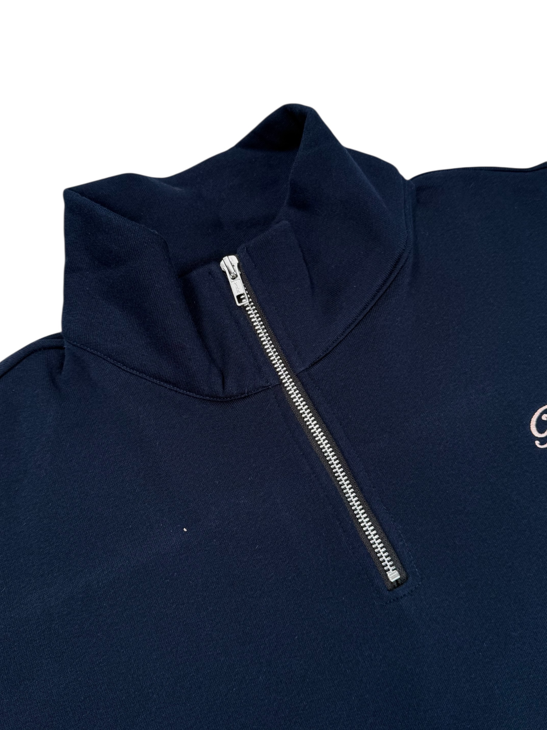 CENTRAL HALF ZIPPER NAVY BLUE 3