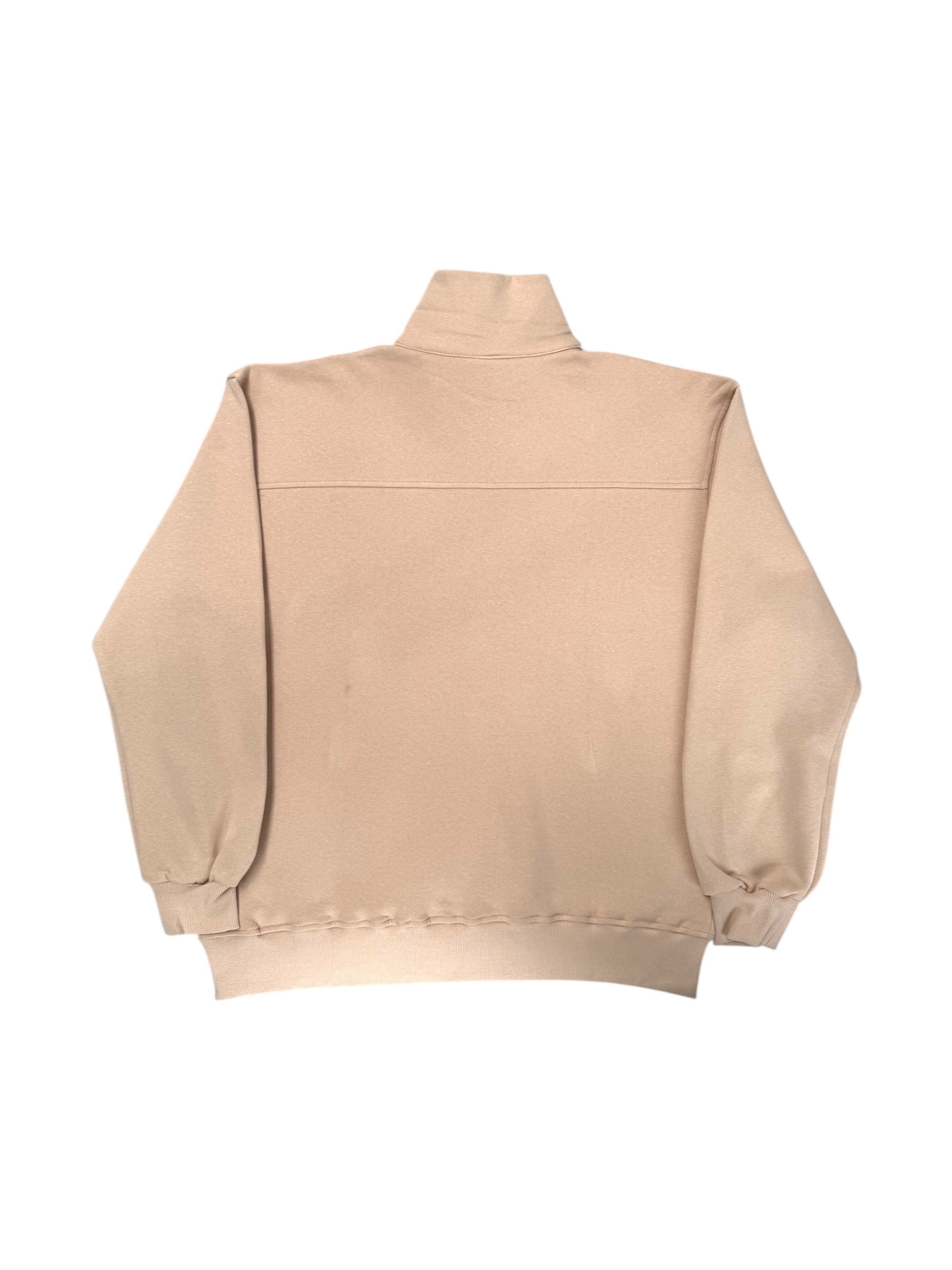 CENTRAL HALF ZIPPER BEIGE 4