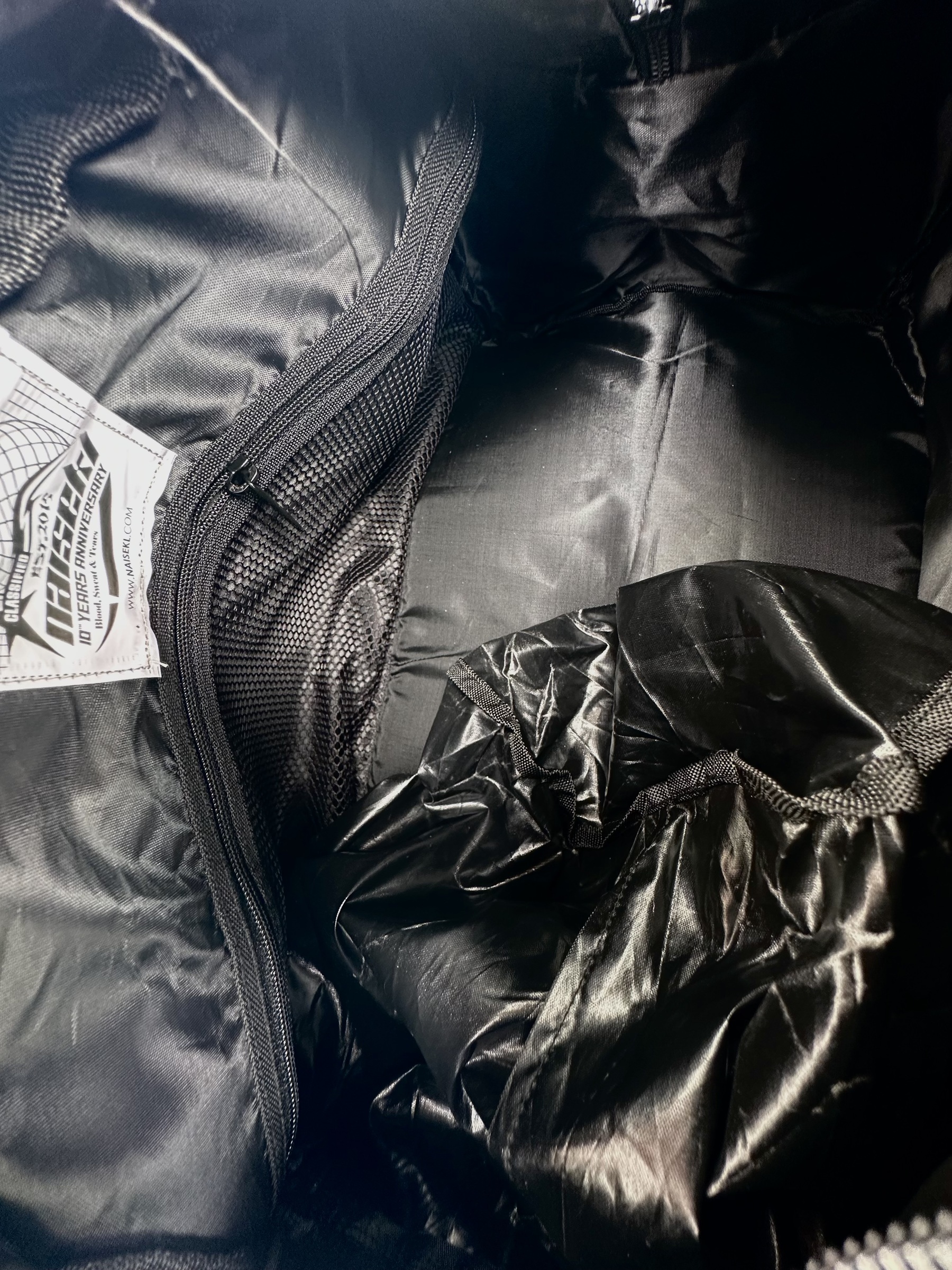 CENTRAL GYM BAG BLACK 16