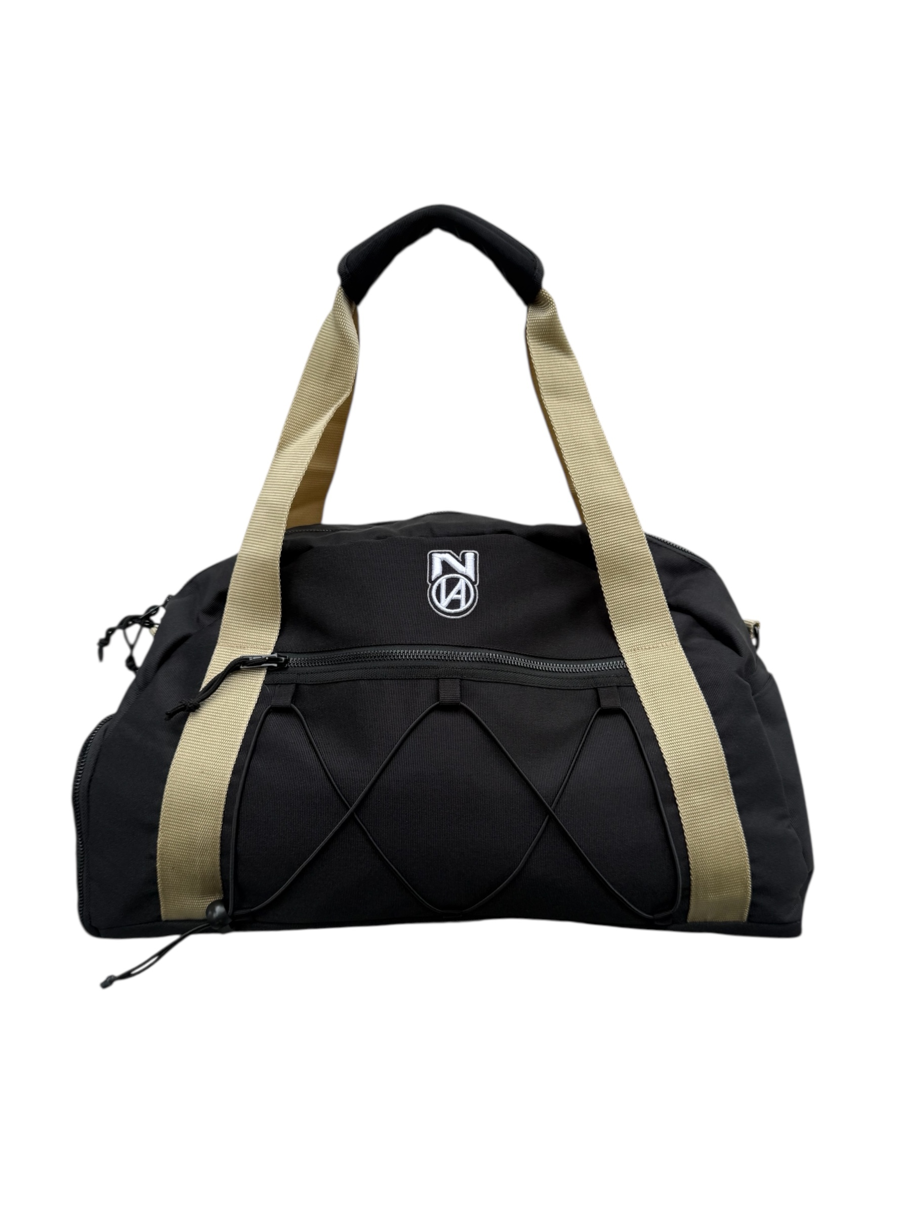 CENTRAL GYM BAG BLACK KHAKI 1