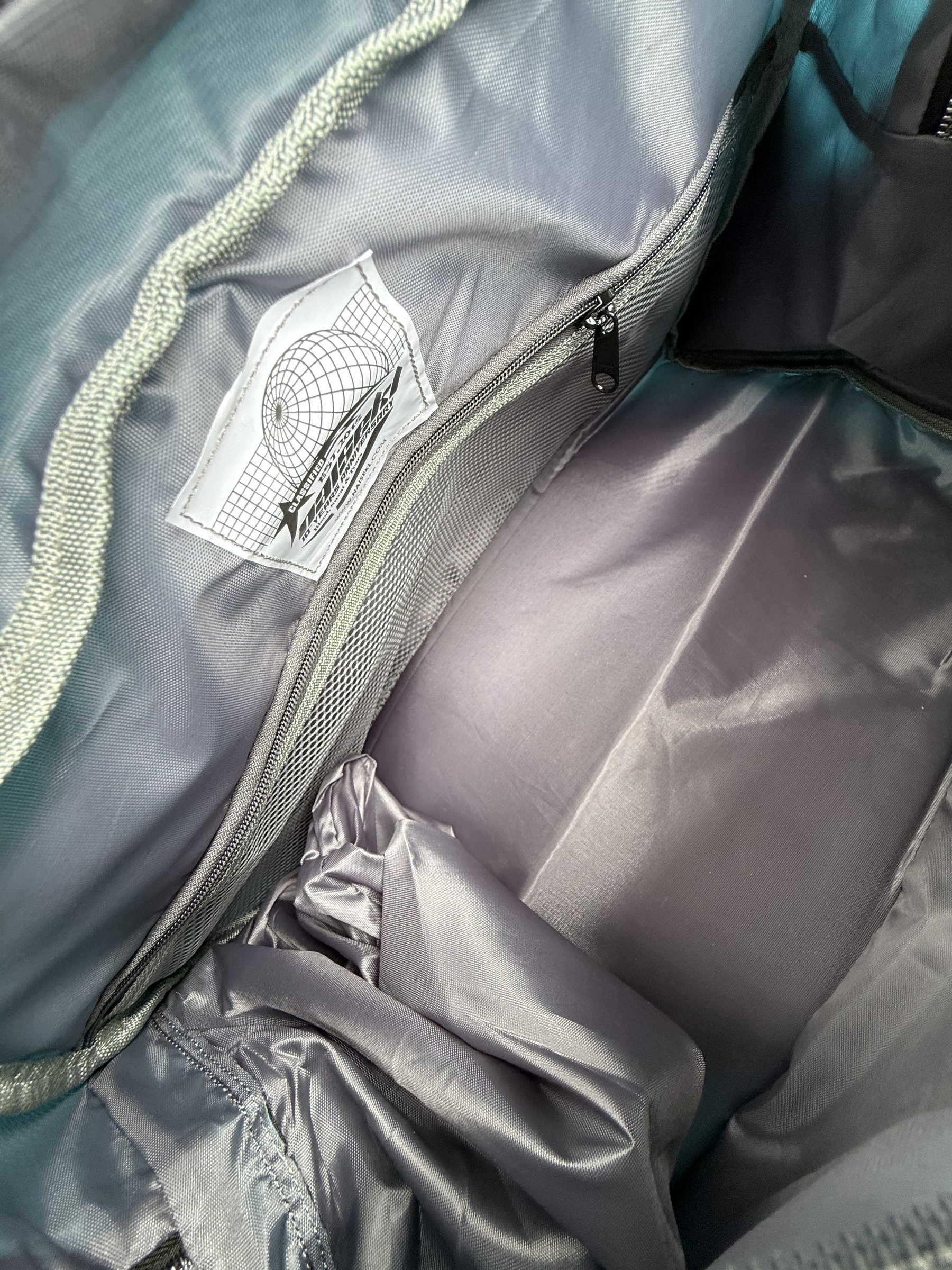 CENTRAL GYM BAG BLUE 16