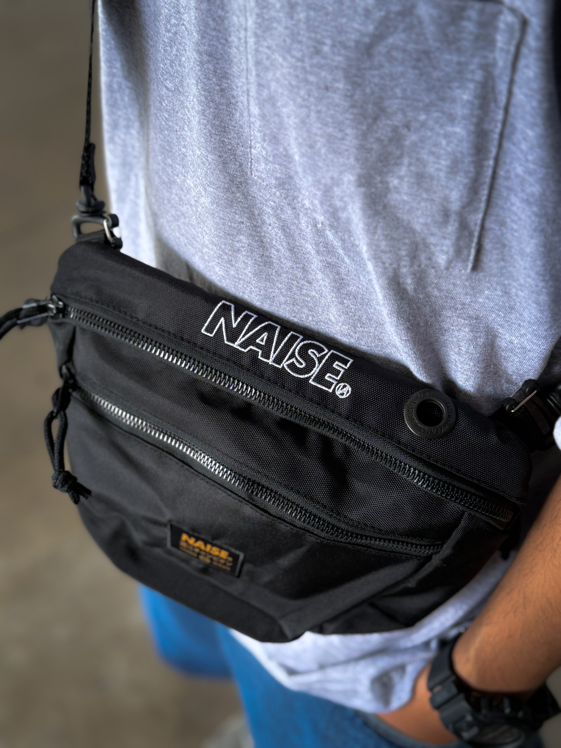 GENISYS WAIST BAG BLACK 3