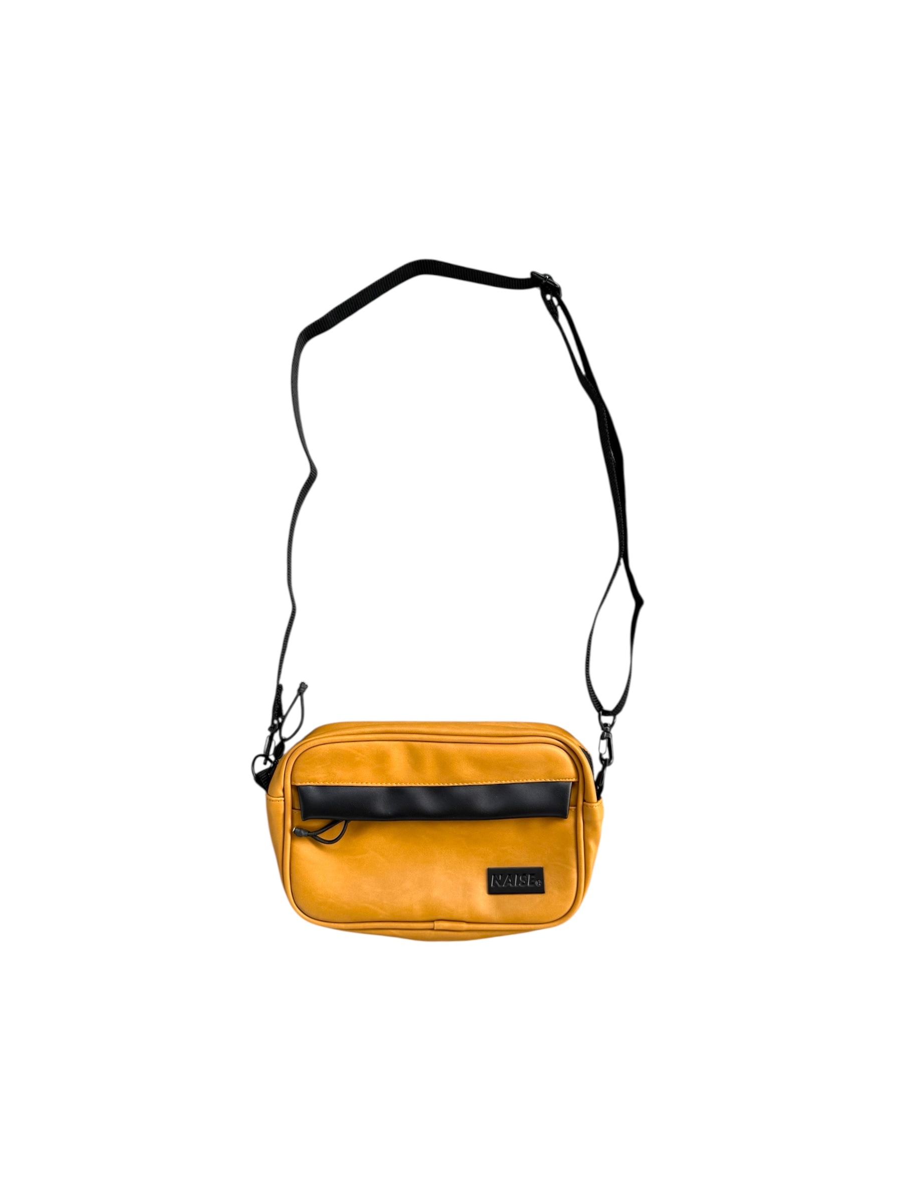 LEATHER SLING BAG YELLOW MUSTARD 1