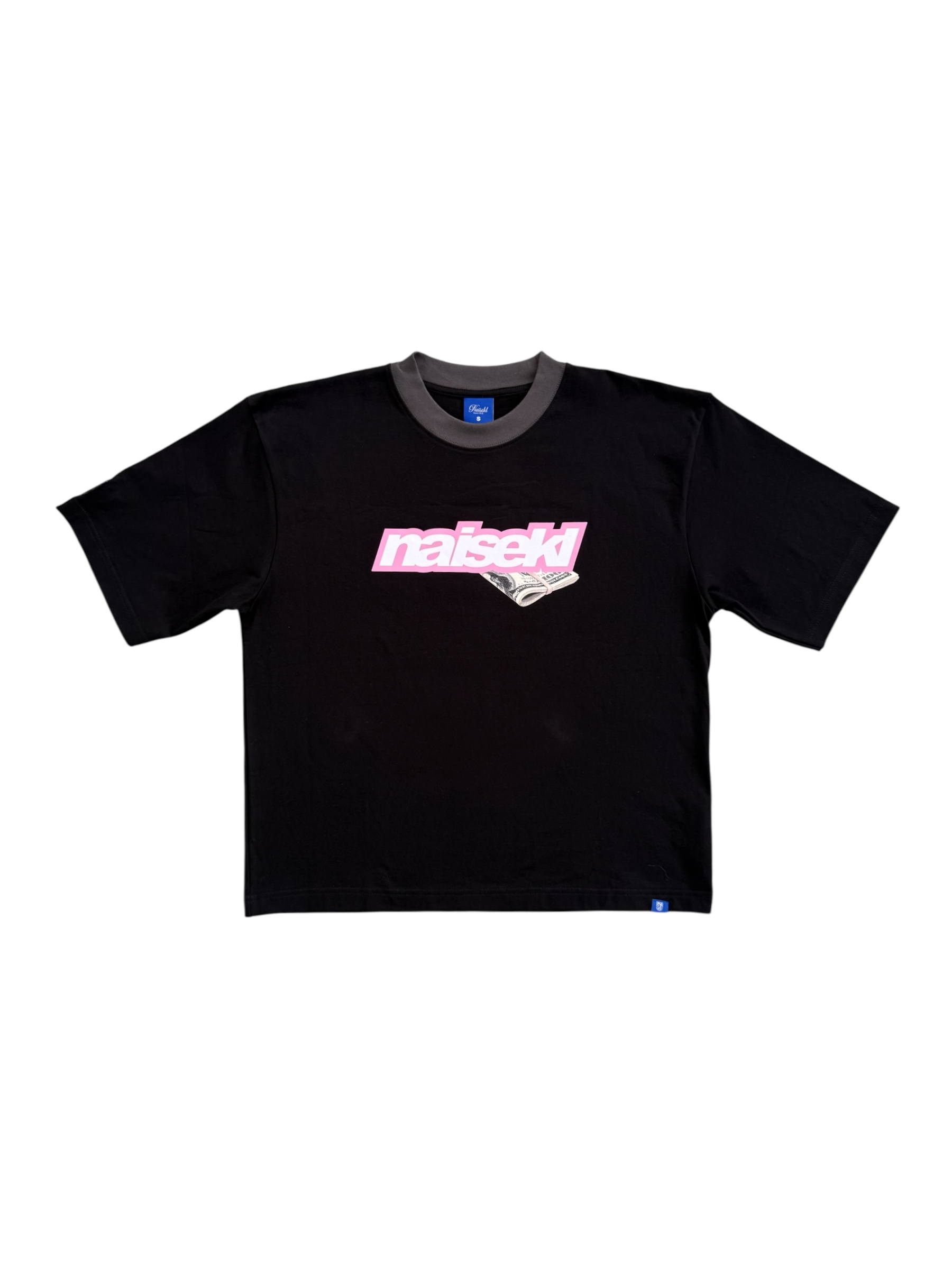 NAISEKL USD TSHIRT BLACK PINK 1