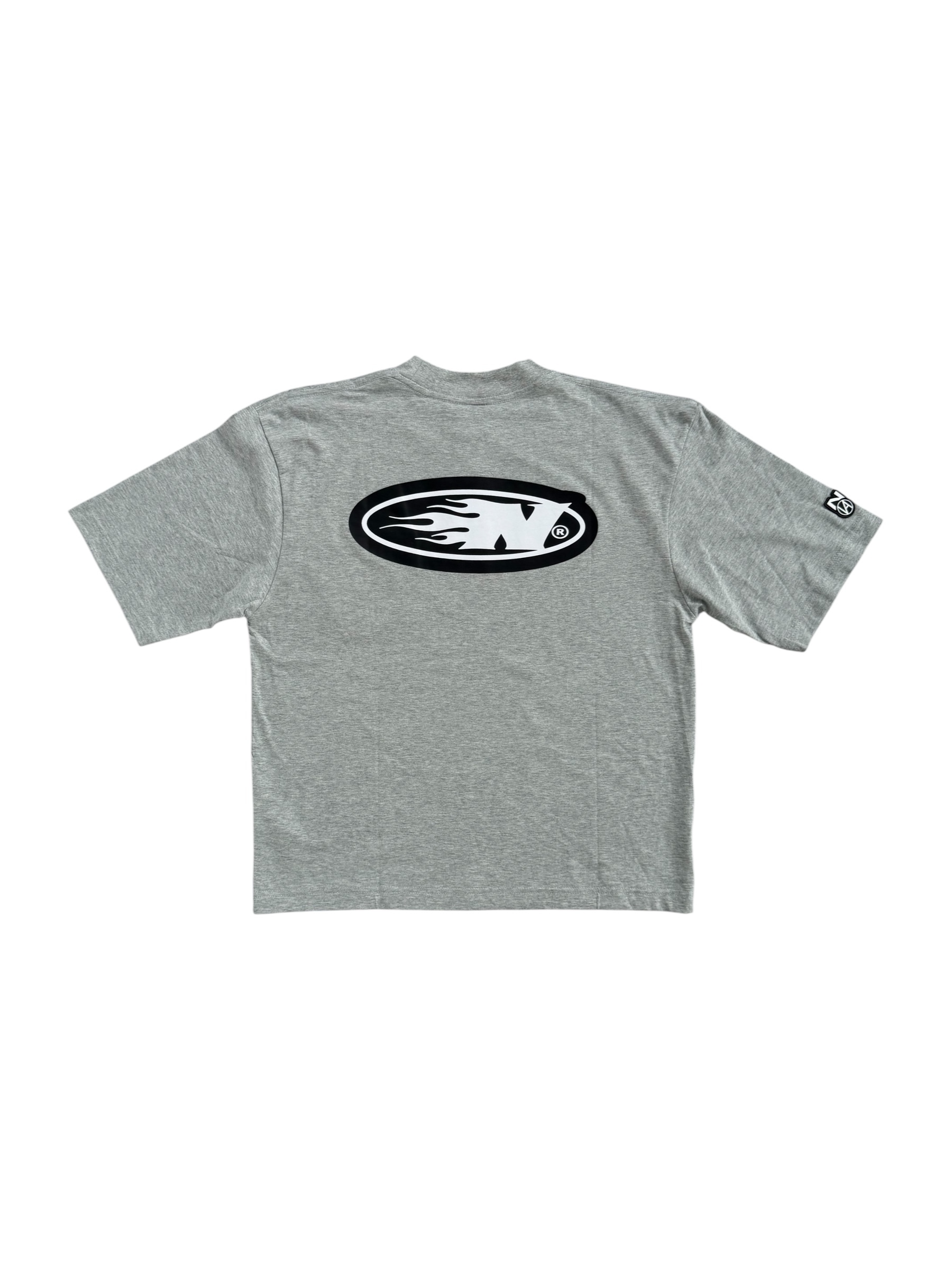 N FLAME TSHIRT GREY SHORTSLEEVE 2
