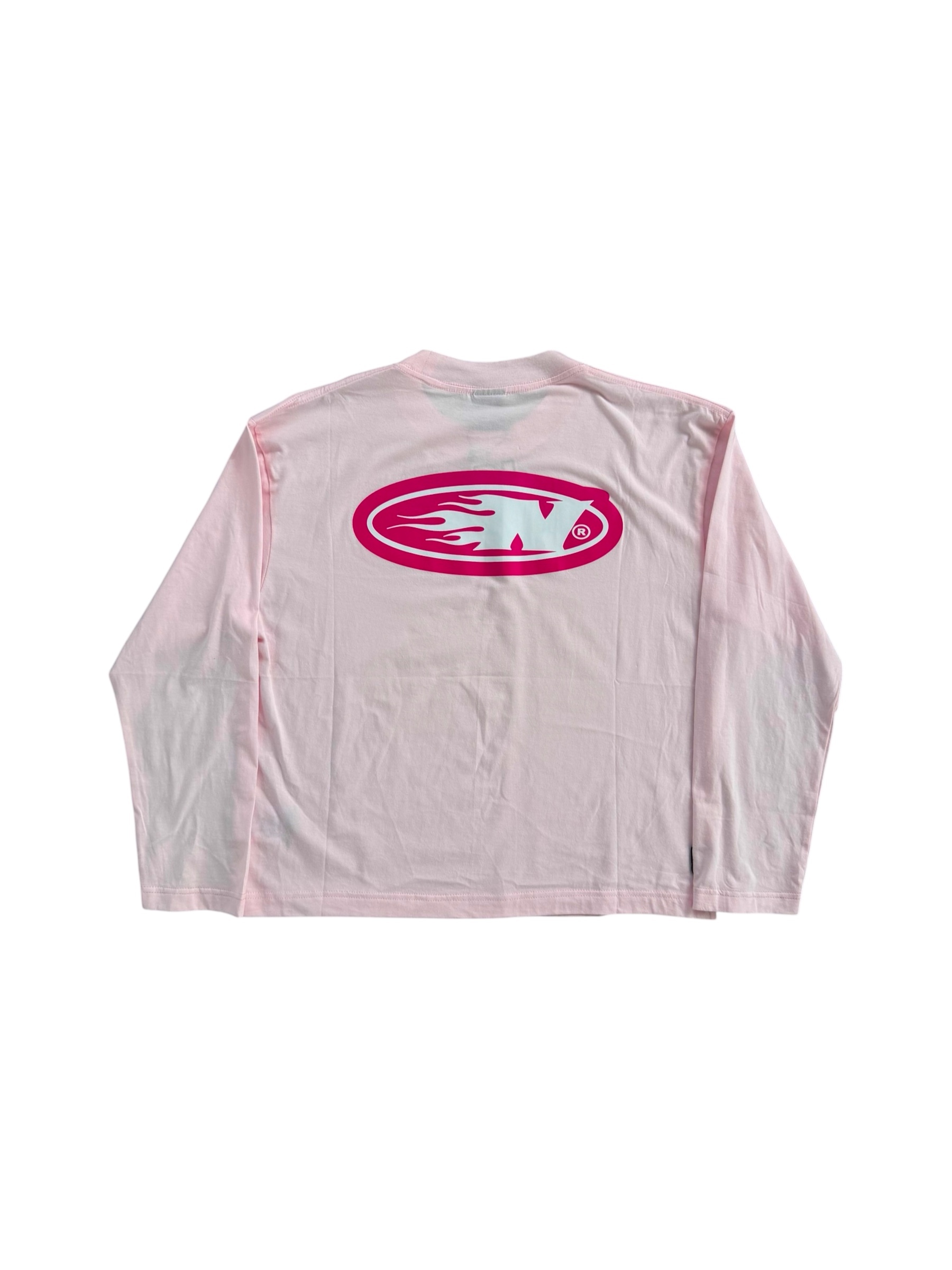 N FLAME LIGHT PINK TSHIRT LONGSLEEVE 2