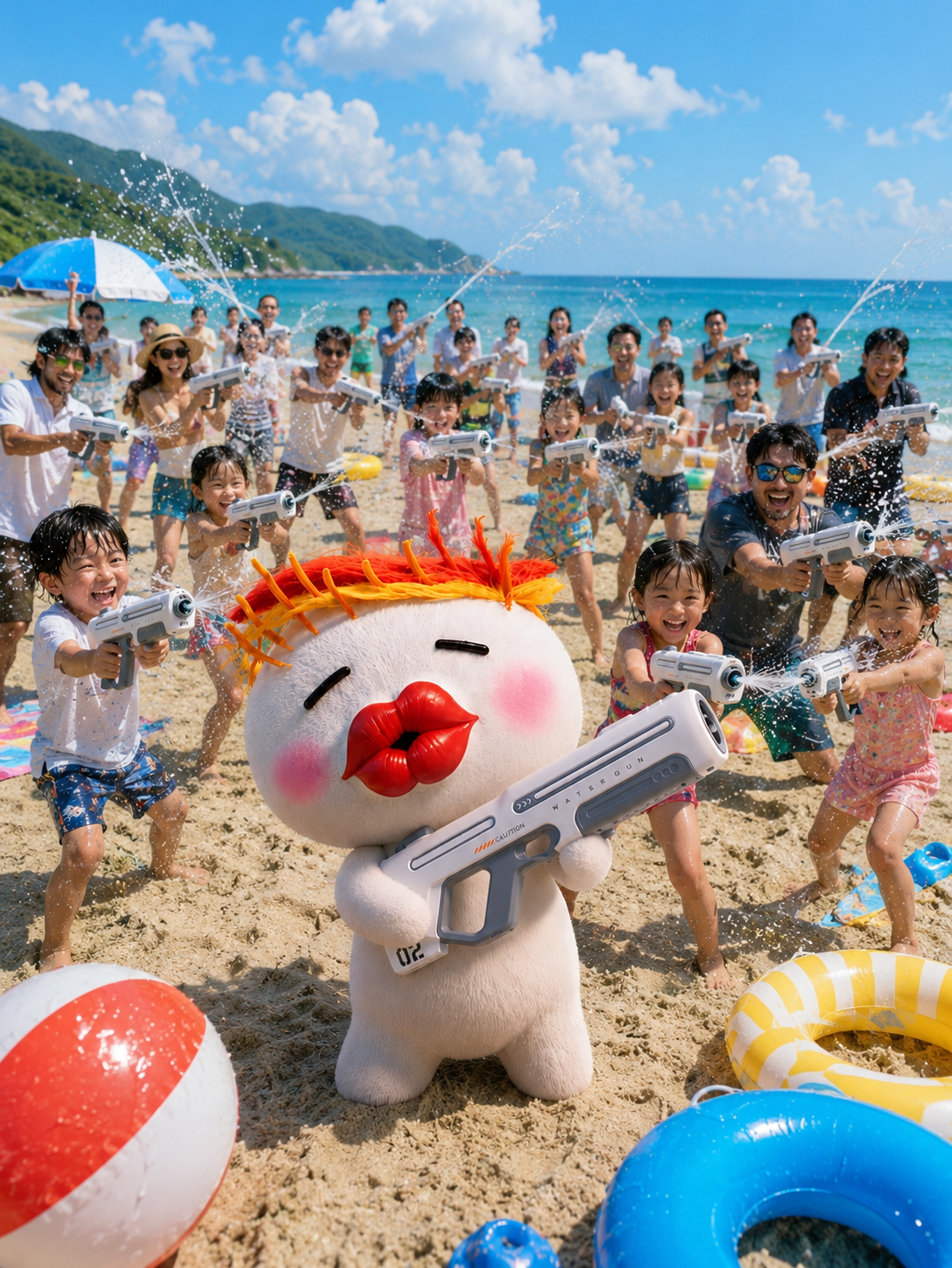 海灘水槍大作戰