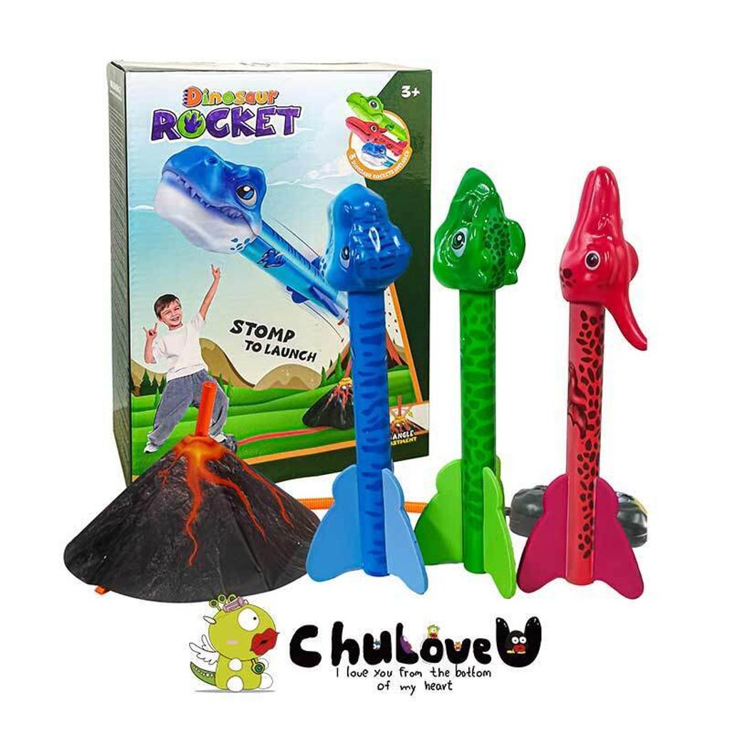 【啾愛玩具】恐龍飛天火箭