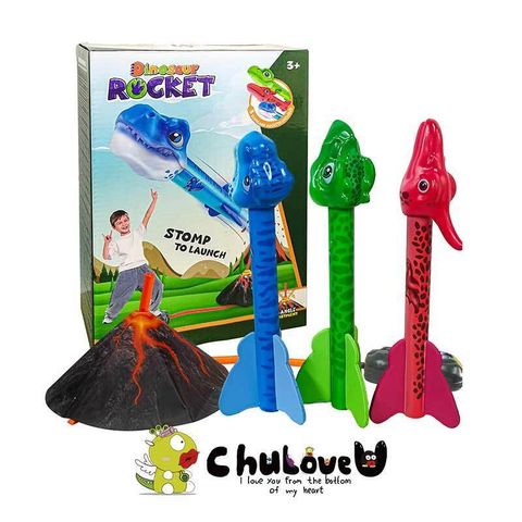 【啾愛玩具】恐龍飛天火箭