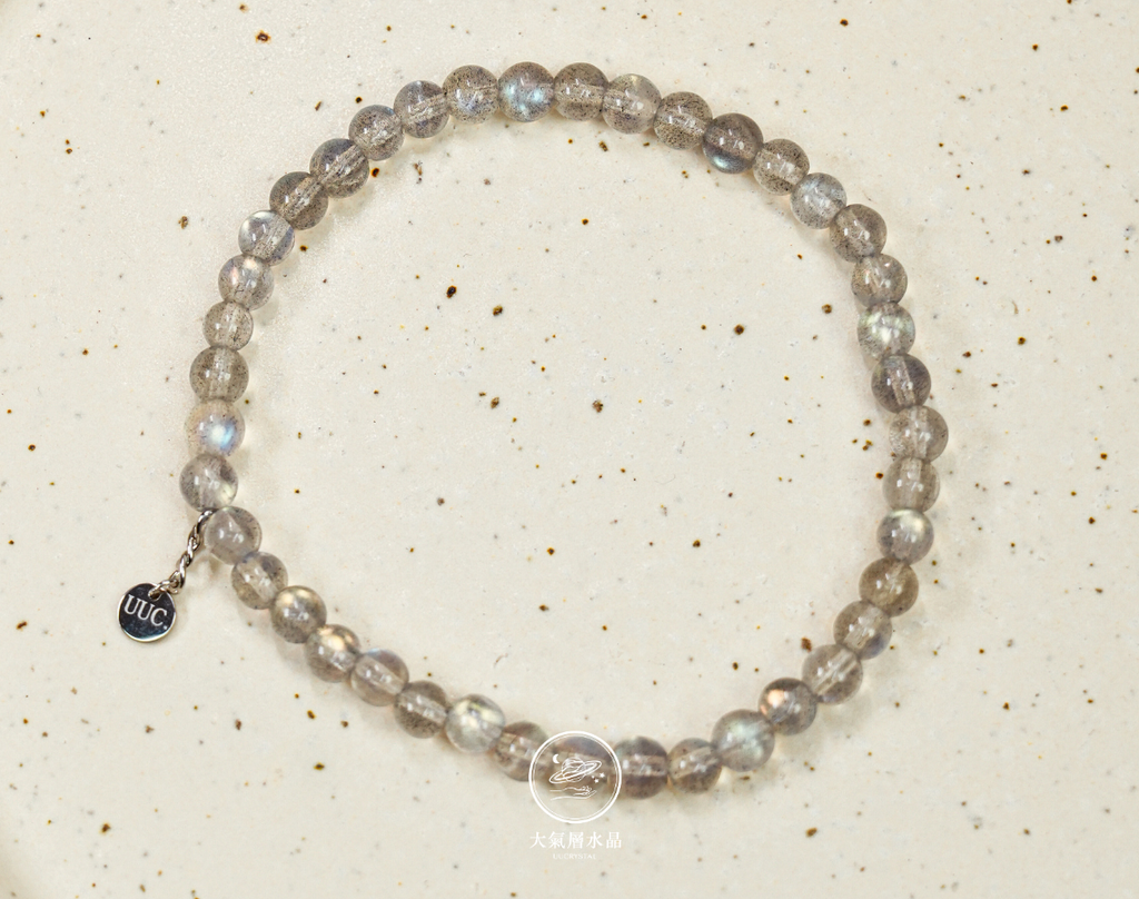 拉長石圓珠手串