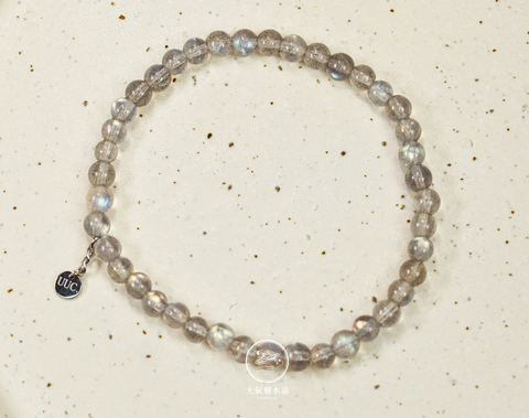 拉長石圓珠手串