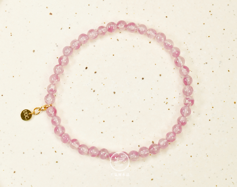 薔薇輝石圓珠手串