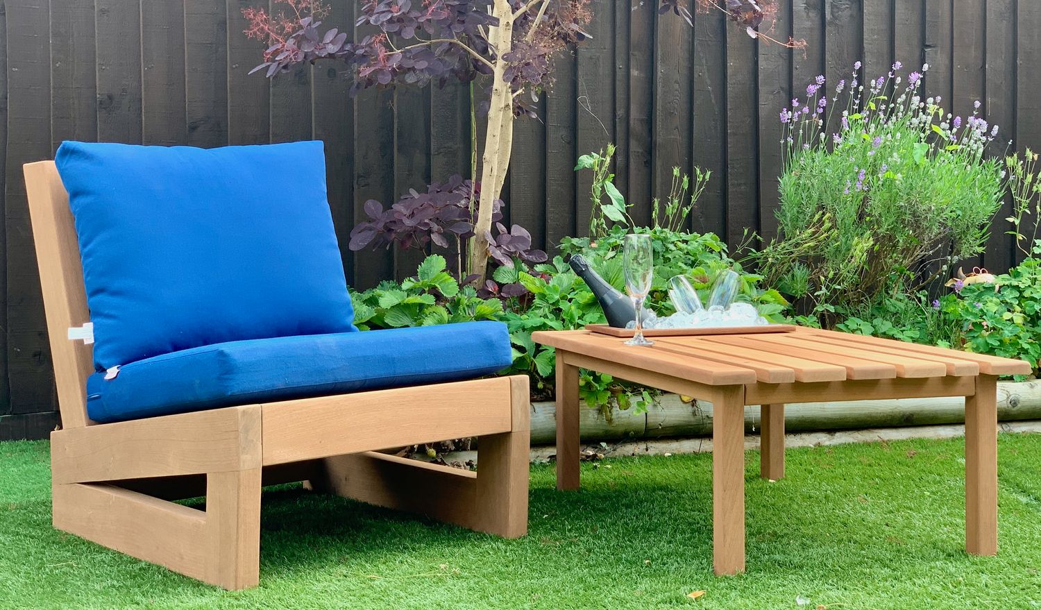 Sapele garden chair SPECIAL OFFER SAVE £140