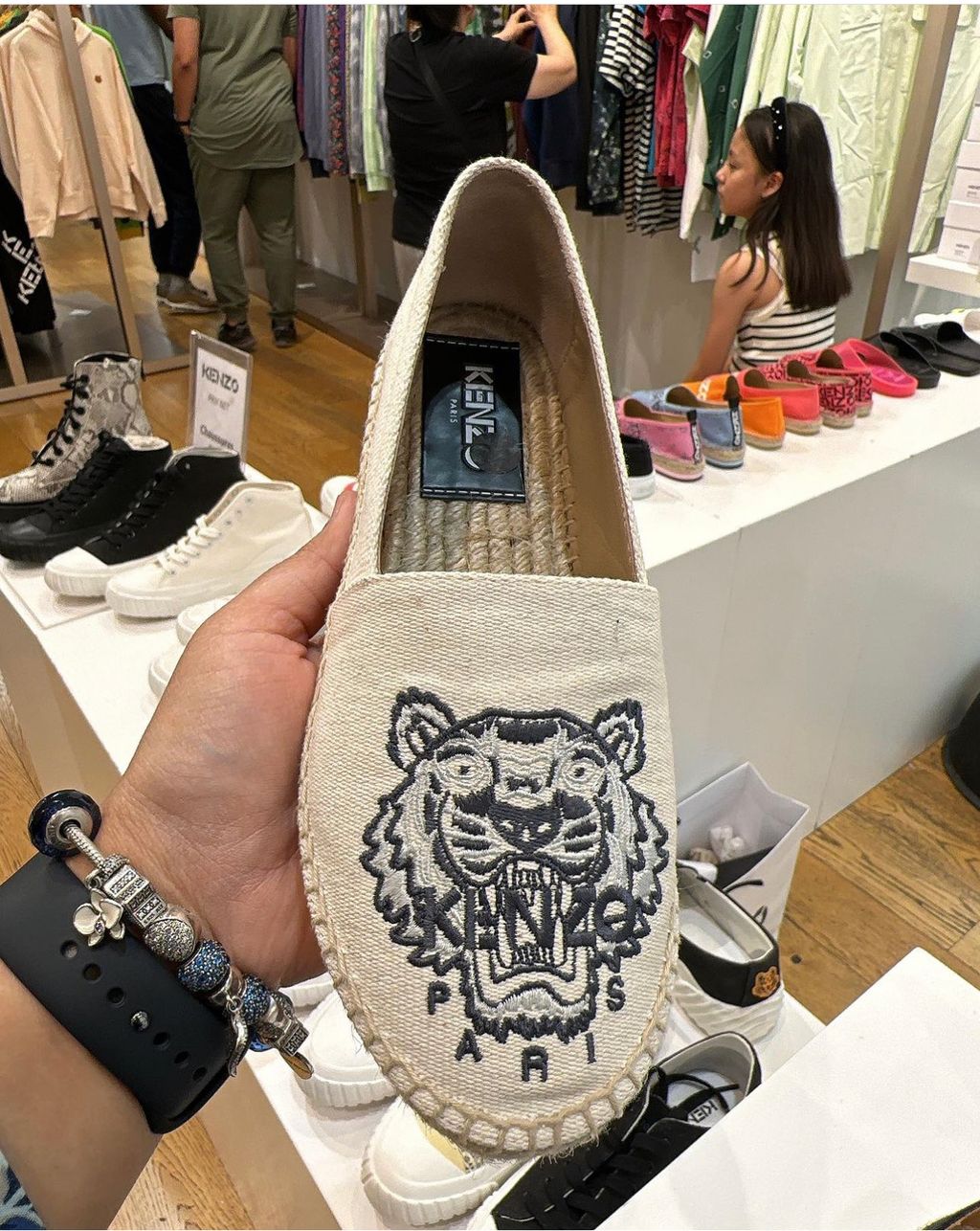 Kenzo espadrilles cheap sale womens