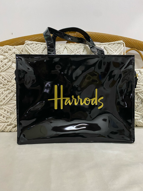 Nuova borsa Harrods con cane classica iconica - Abbigliamento e