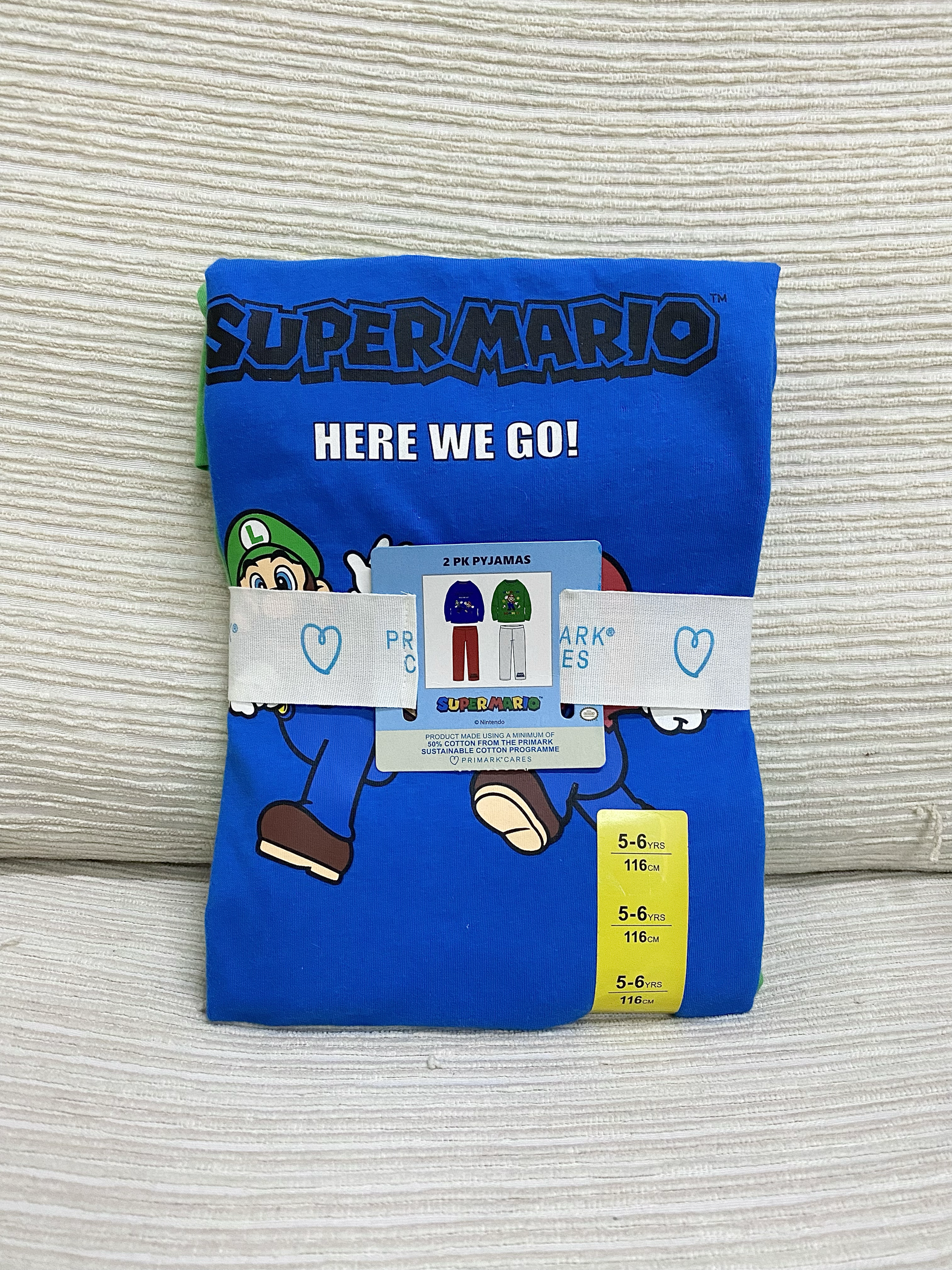 super mario pyjamas primark
