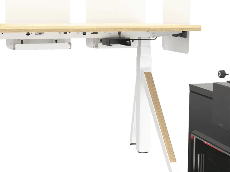 Dezctop桌下型懸掛電腦主機架可依喜好自由調整固定位置