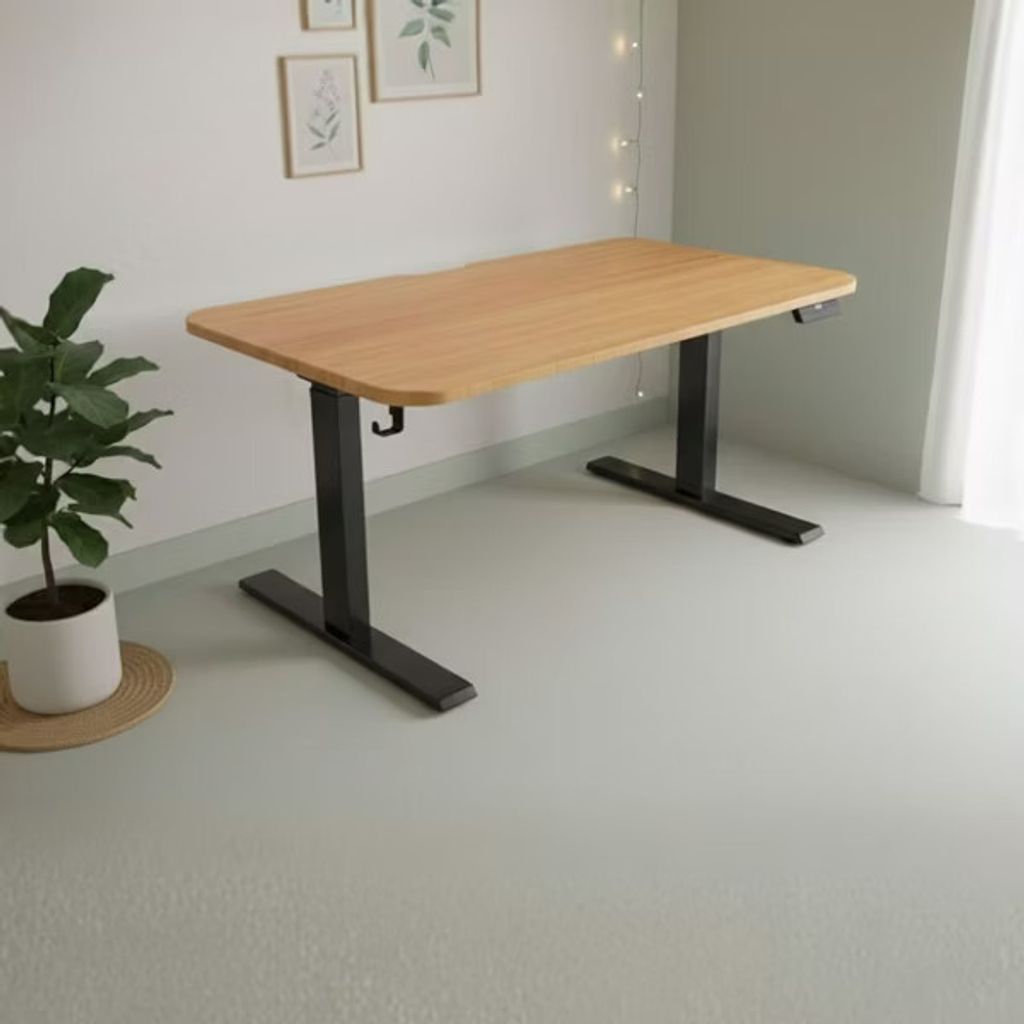 120X70白桌板黑腳