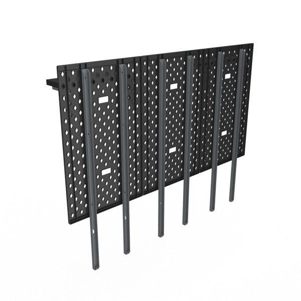 002D-Board 3pcs Black Back-600