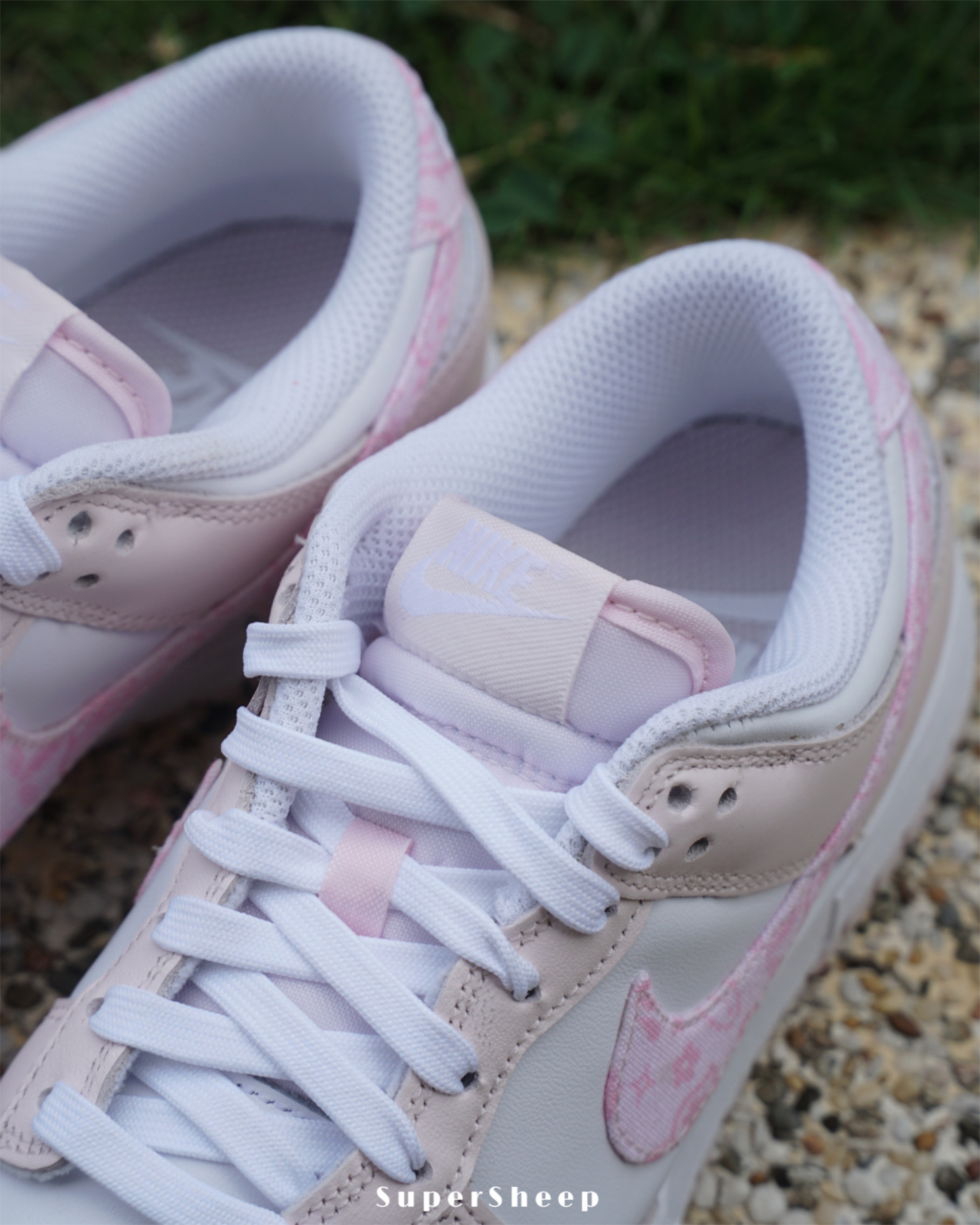NIKE WMNS Dunk Low Pink Paisley 27cm