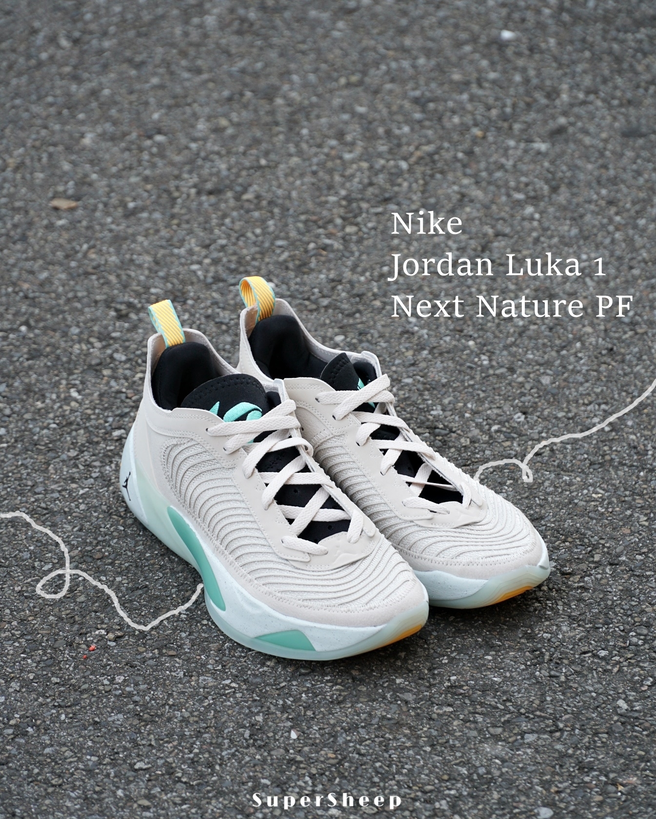 Jordan Luka 1 PF Next Nature 實戰籃球鞋男款米綠DR9829-130 – Supersheep