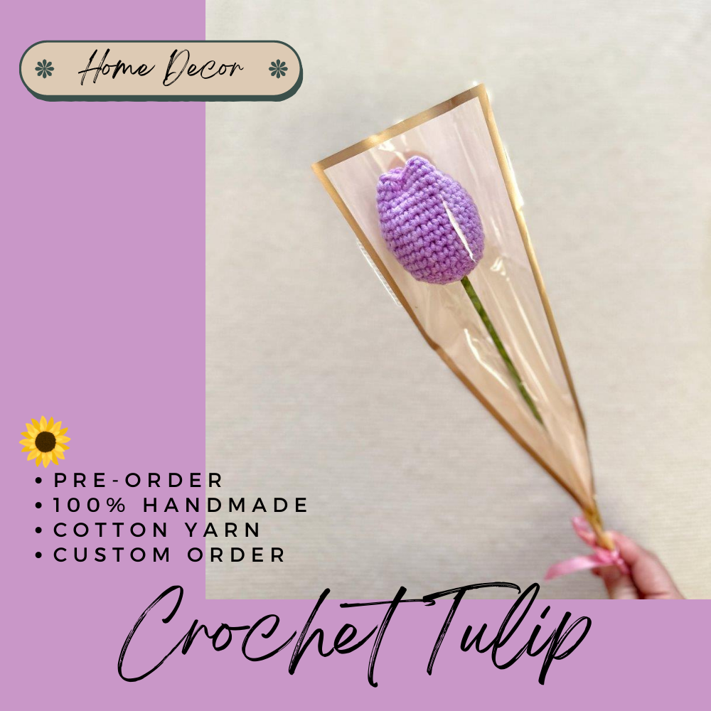 crochet tulip