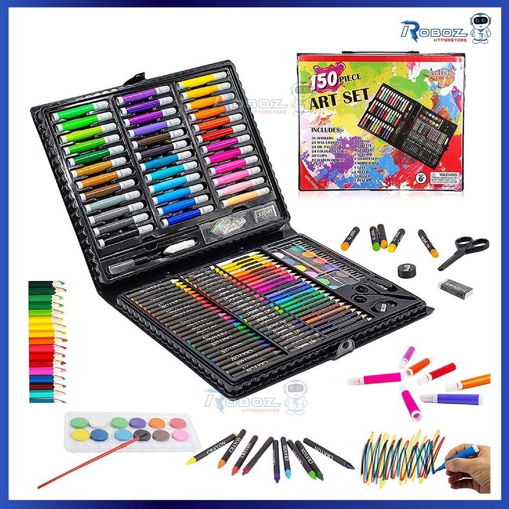 professional art supplies set 150pcs deluxe